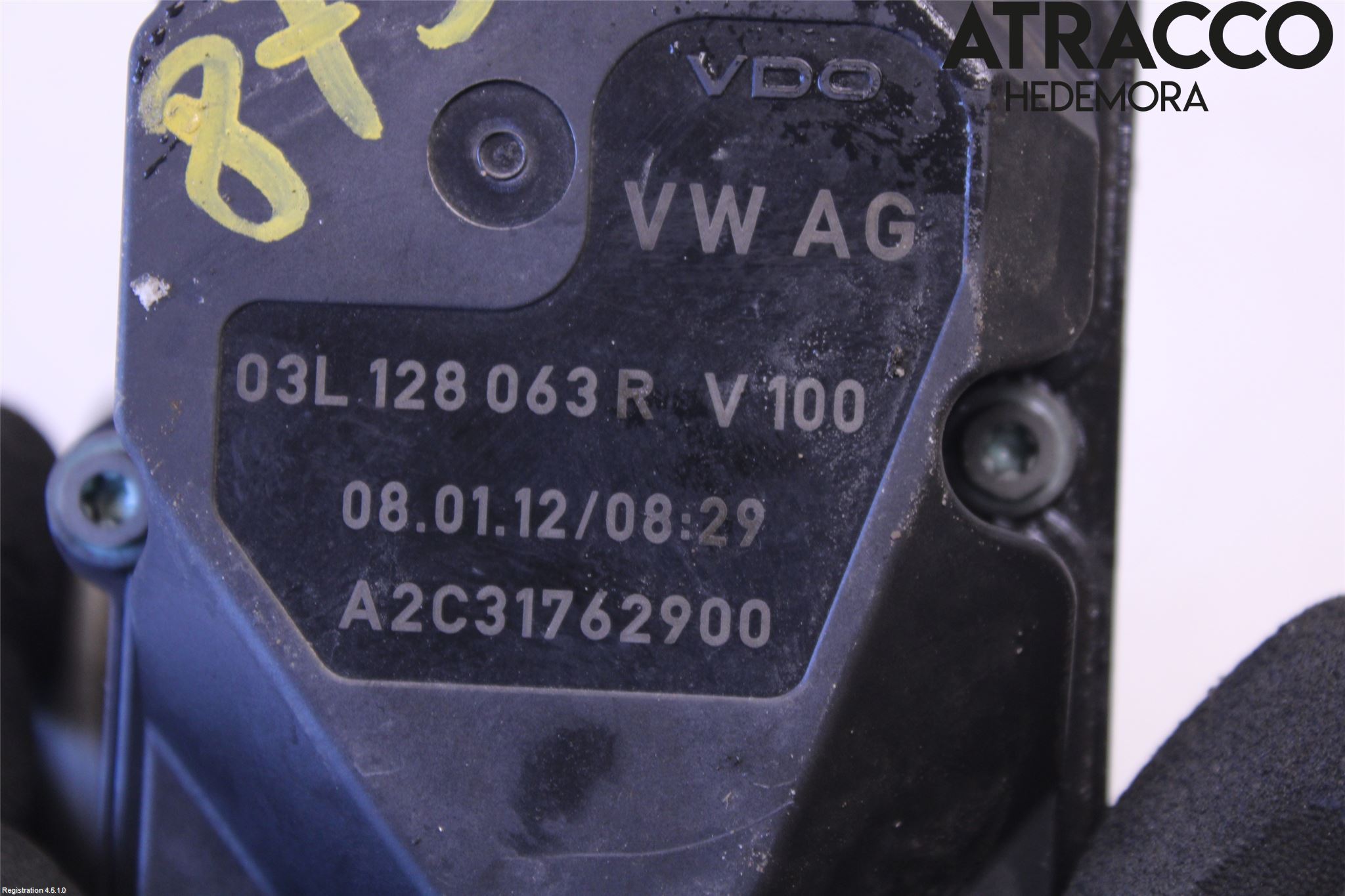 Audi A4 12-15 Injspjällhus