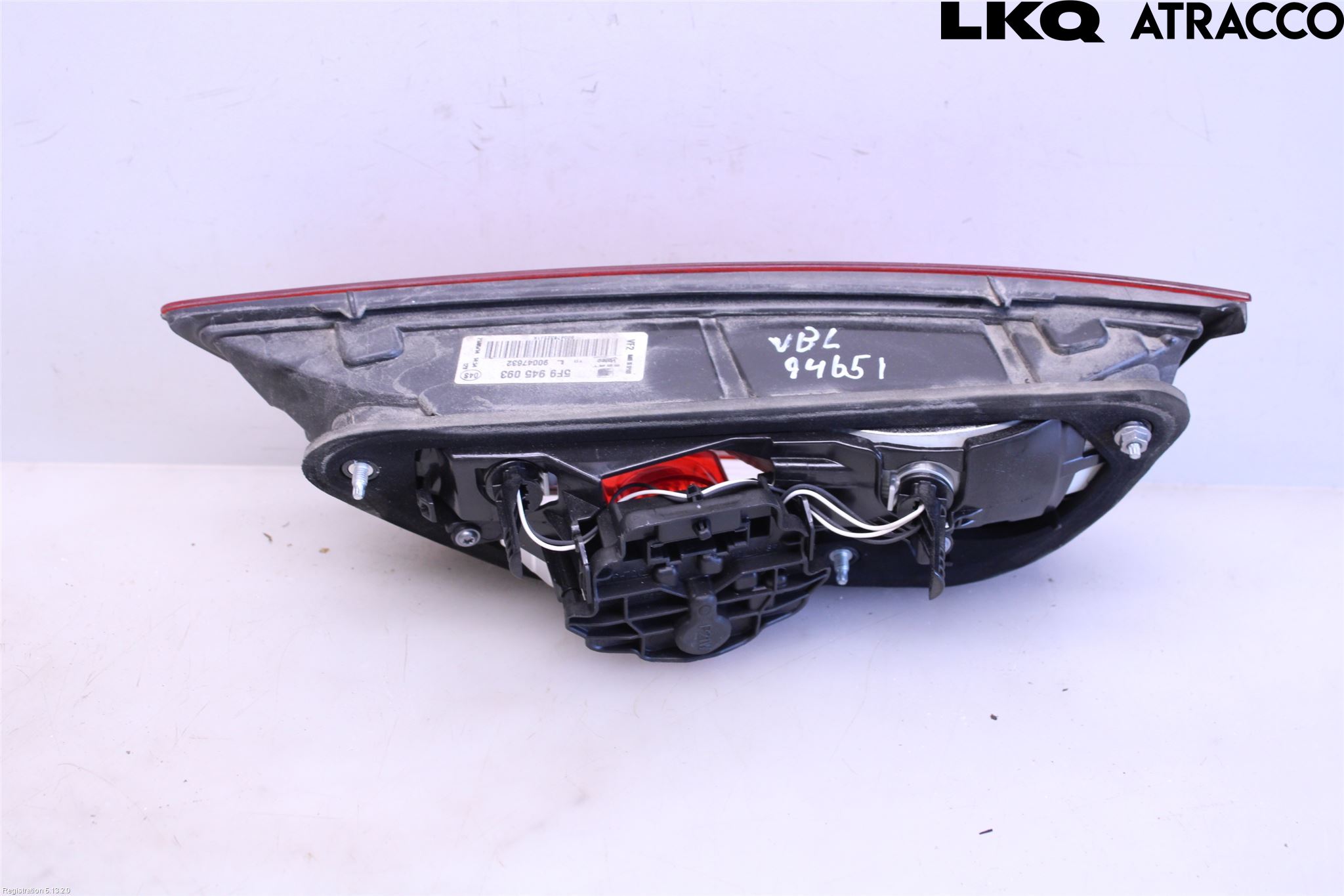 Seat LEON 13-20 Bakljus Lucka Vä