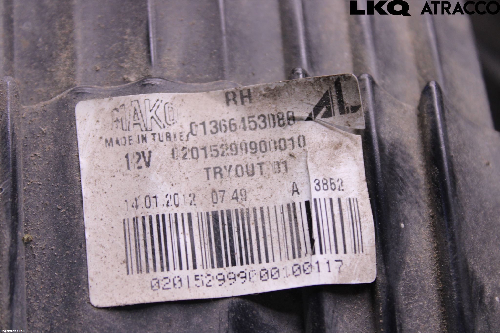 Peugeot BOXER 07-14 Bakljus Höger