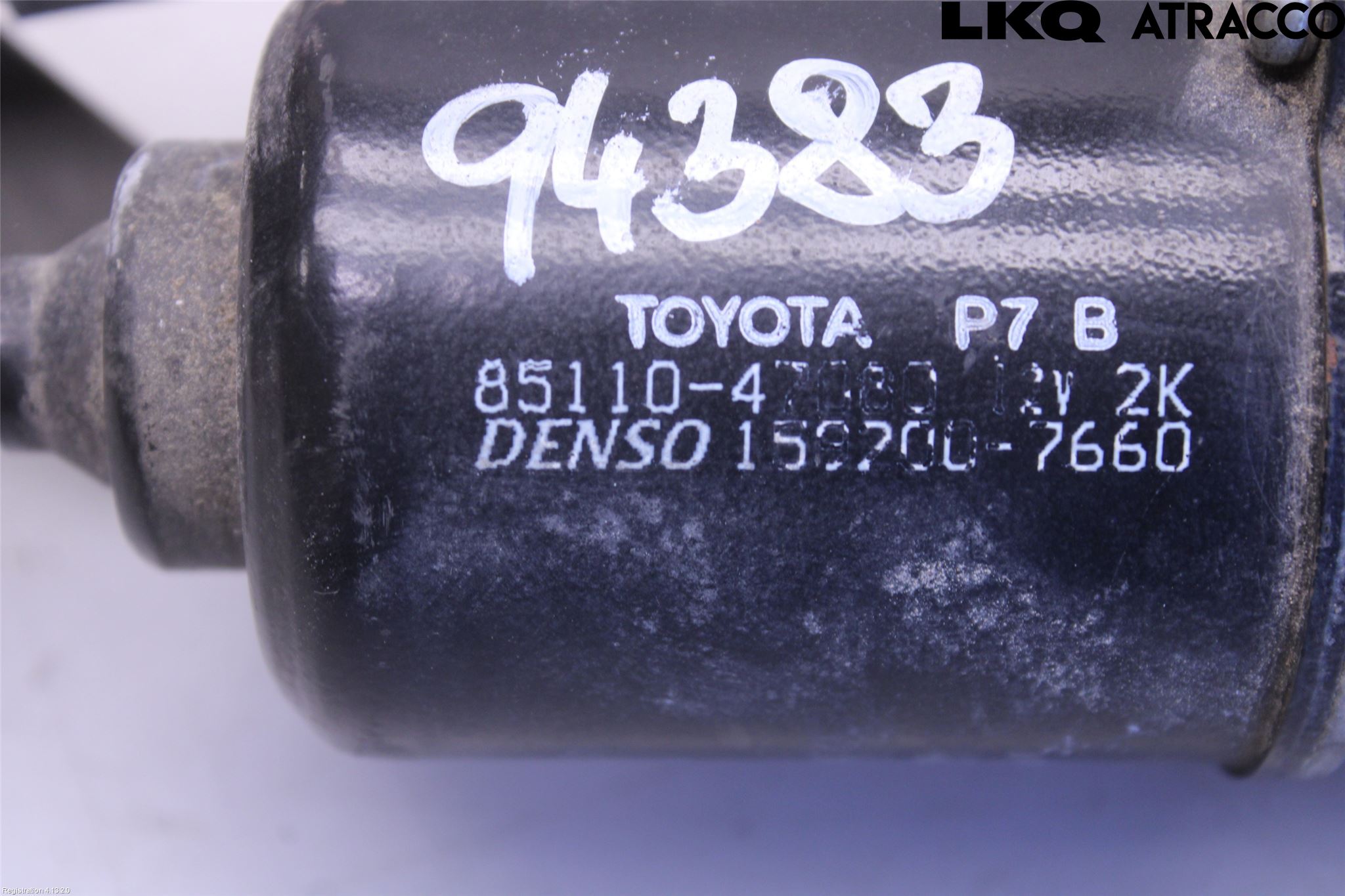 Toyota PRIUS NWH20 04-08 Torkarmekanism Vindruta