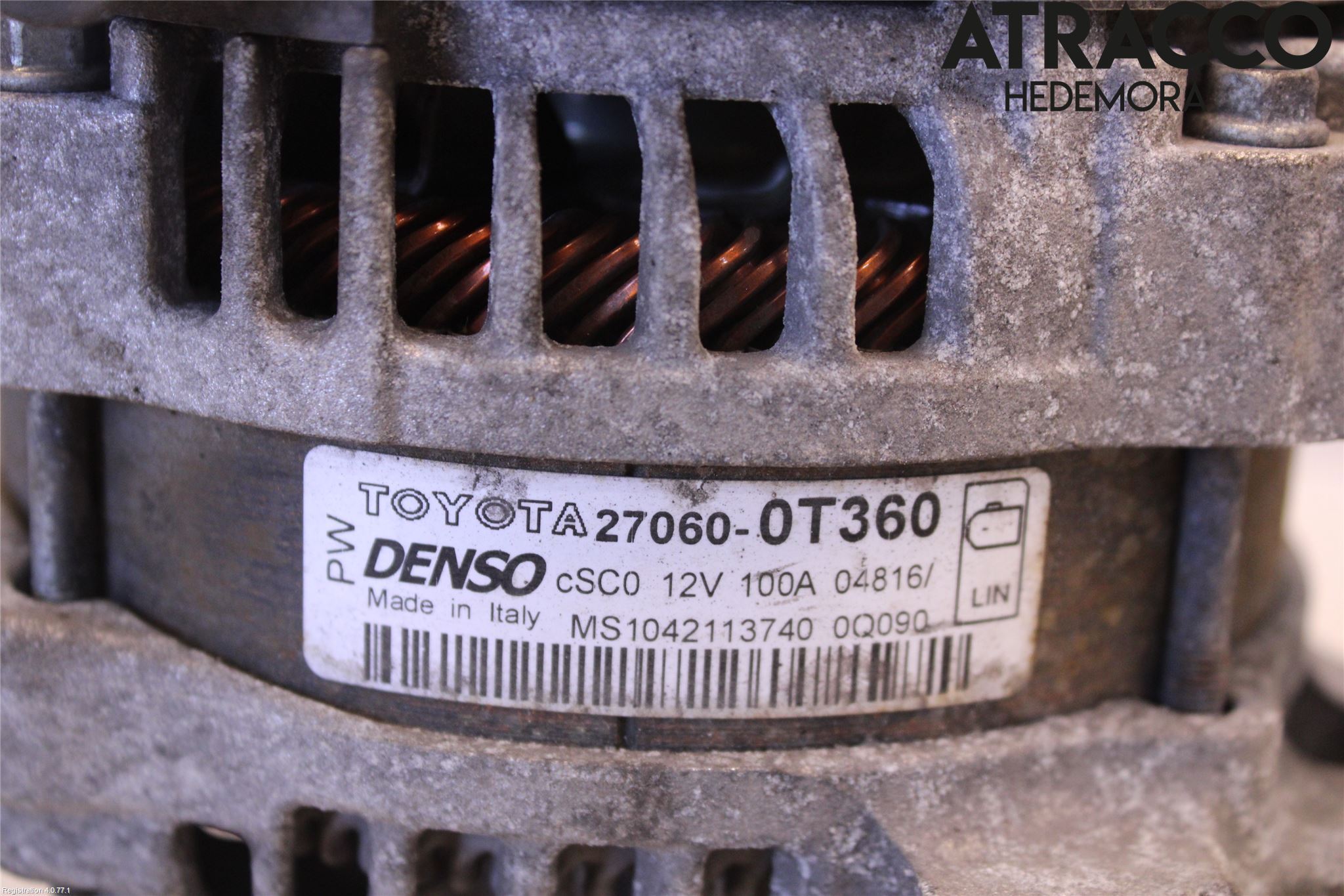 Toyota AVENSIS 16-18 Generator