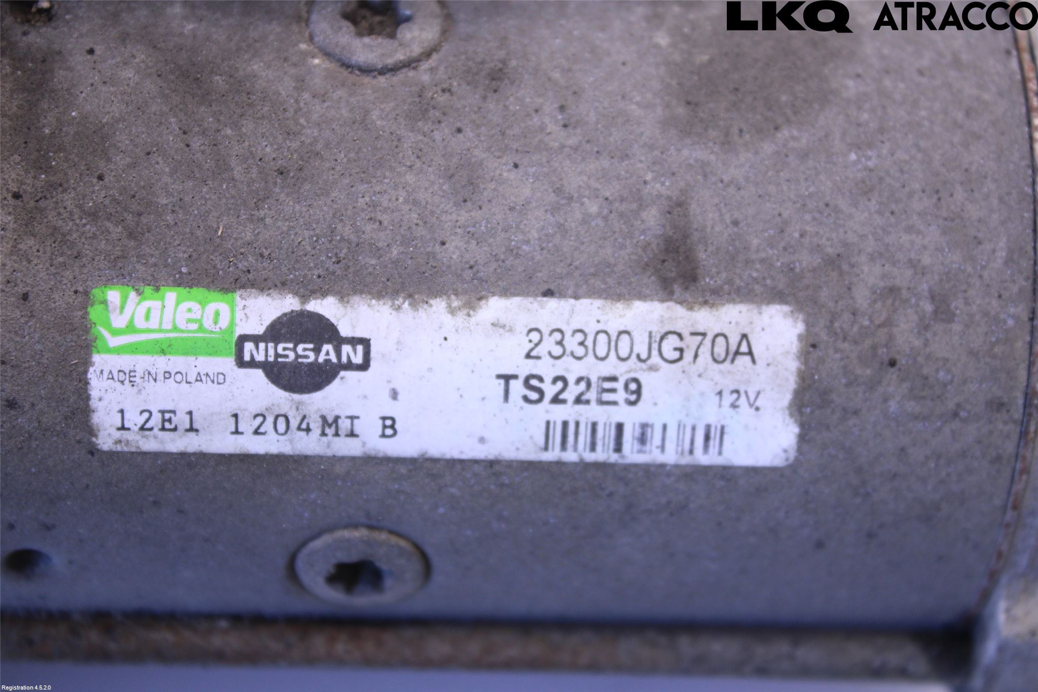 Nissan QASHQAI+2  10-14 Startmotor Diesel