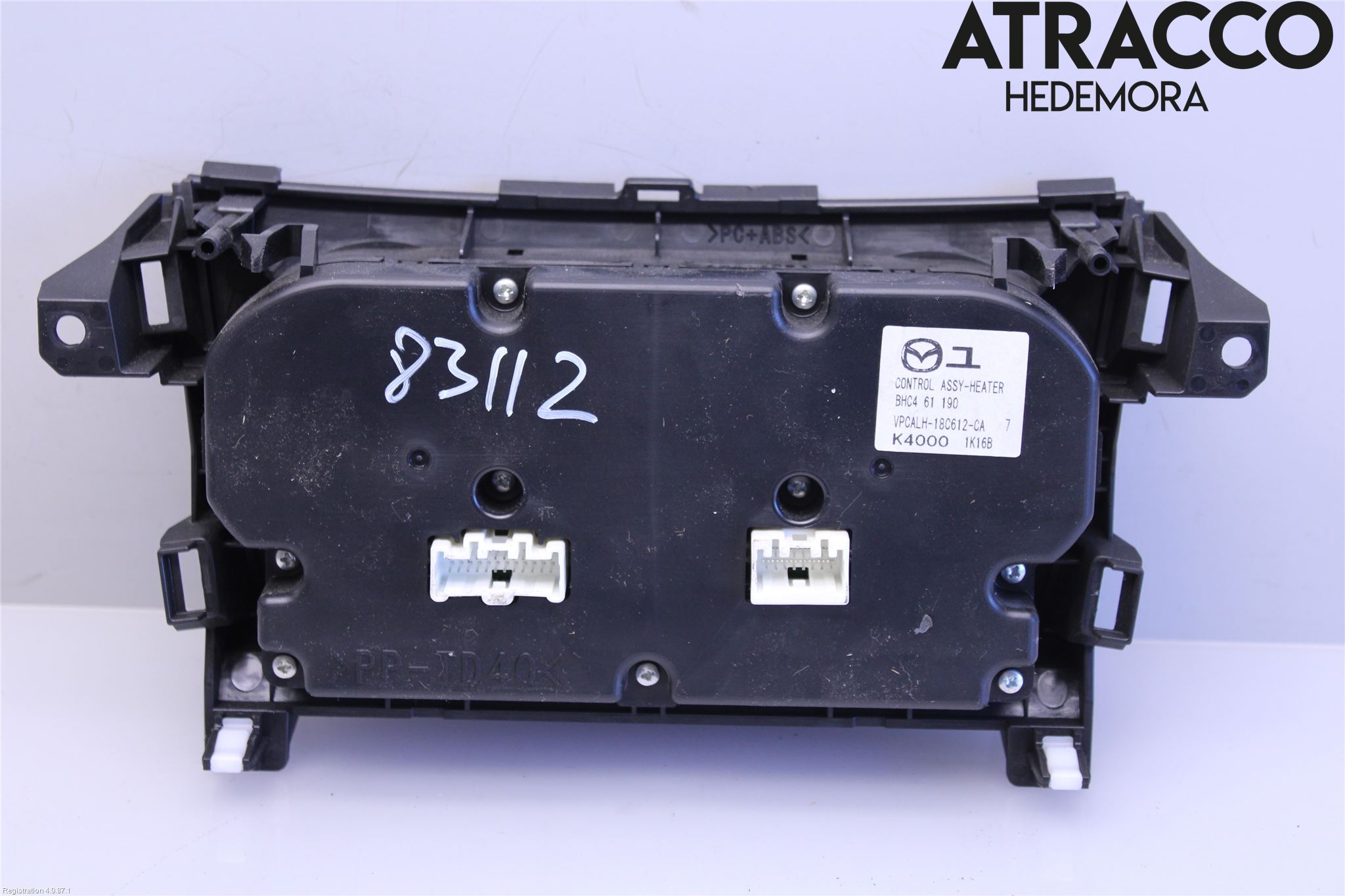 Mazda 3 II 09-13 Ac Styrenhet Ac Manöveren