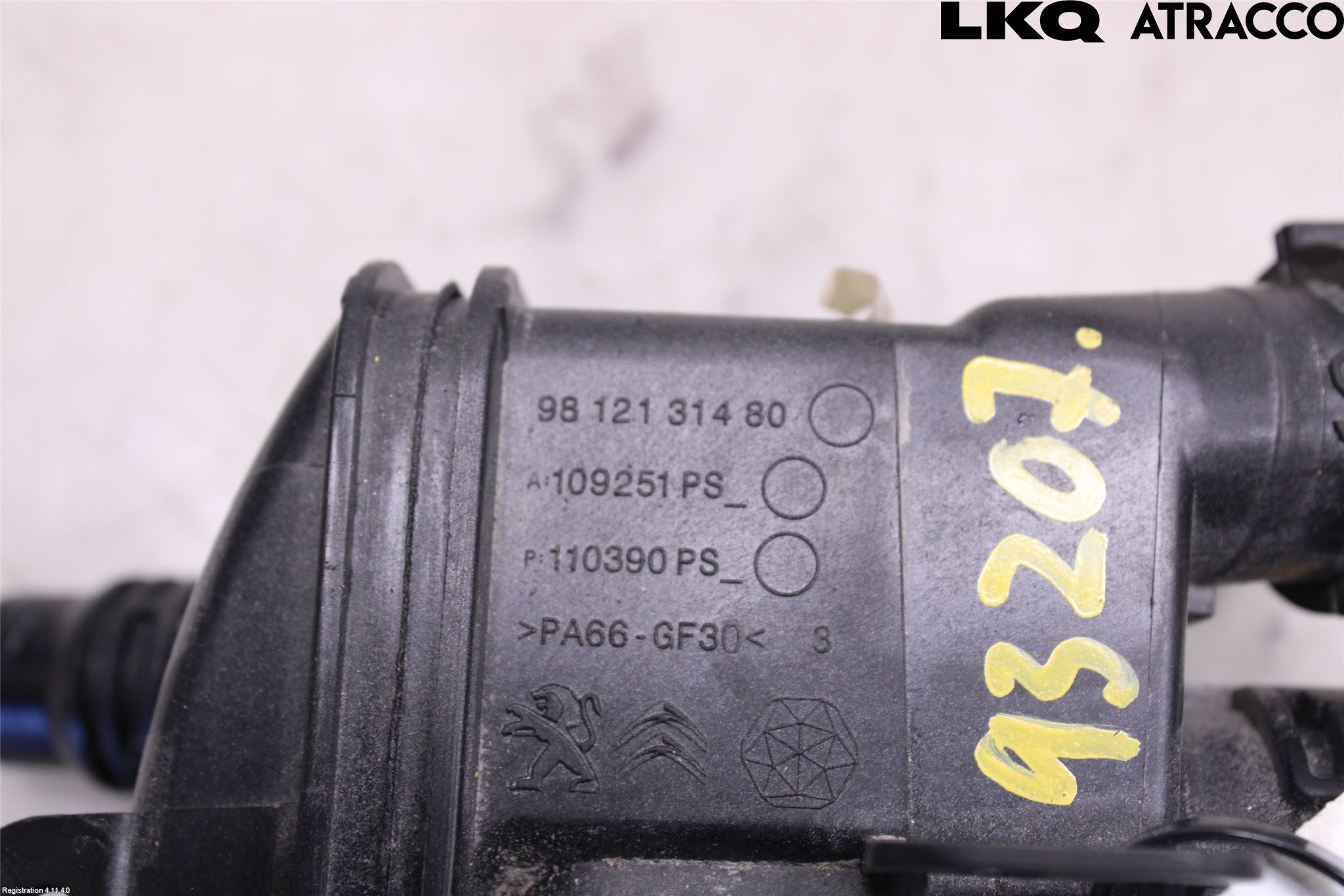 Peugeot 408 22- Termostathus-Lock