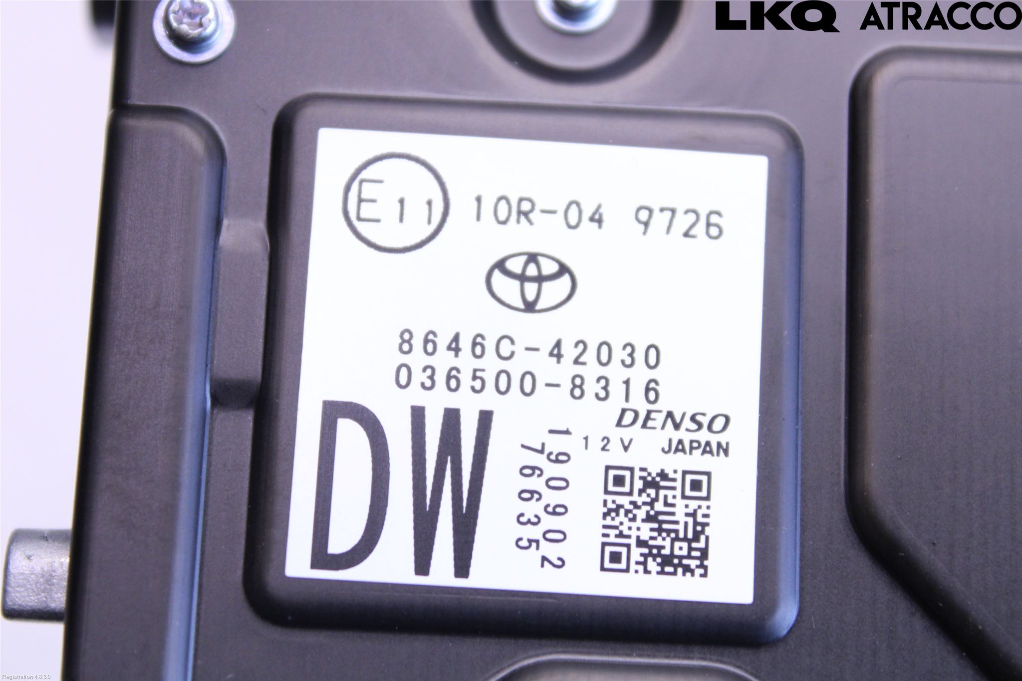 Toyota RAV4 19- Sensor Aktivt Kollisionsskydd