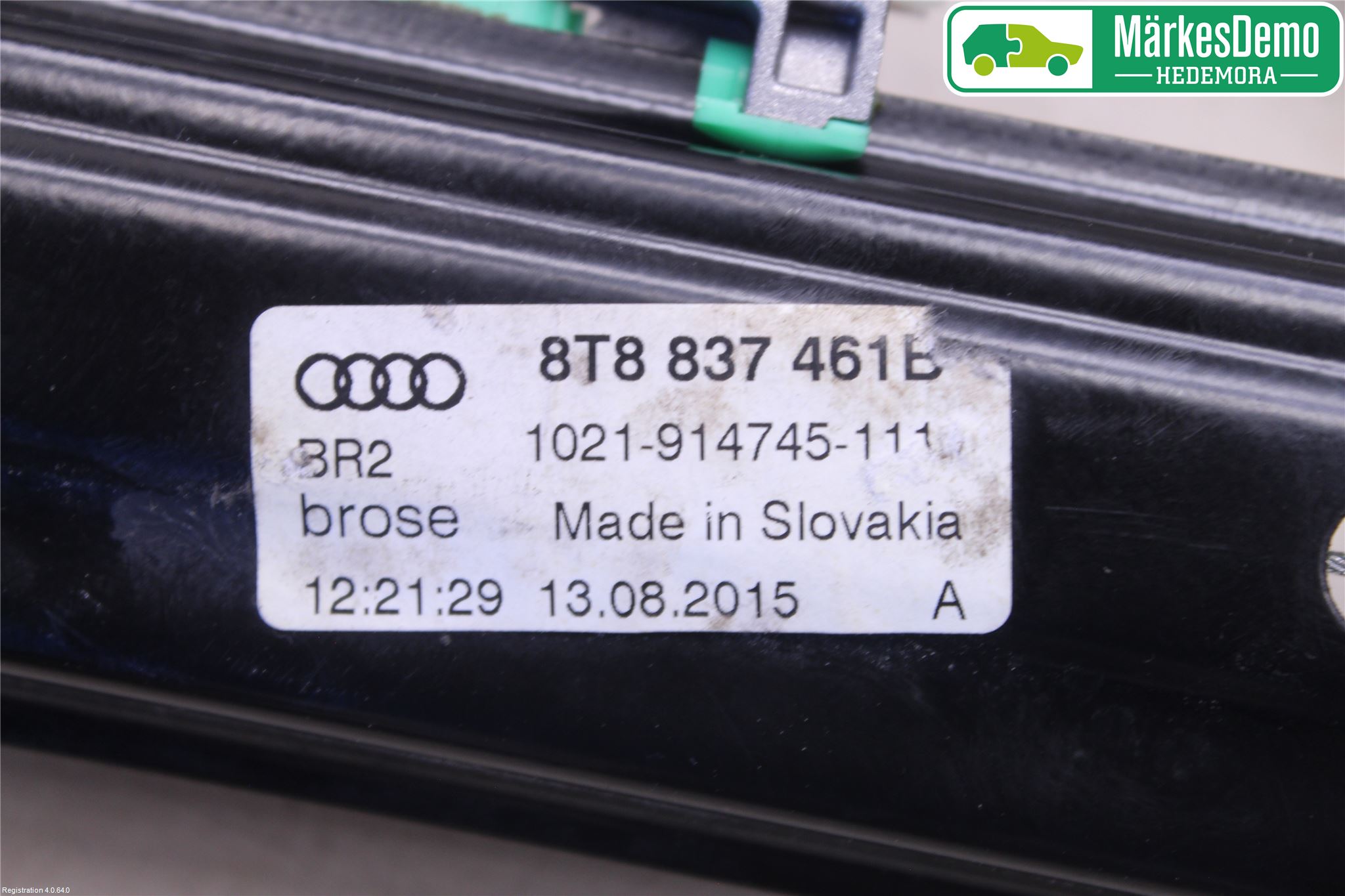 Audi A5 07-16 Fönsterhiss El Kompl