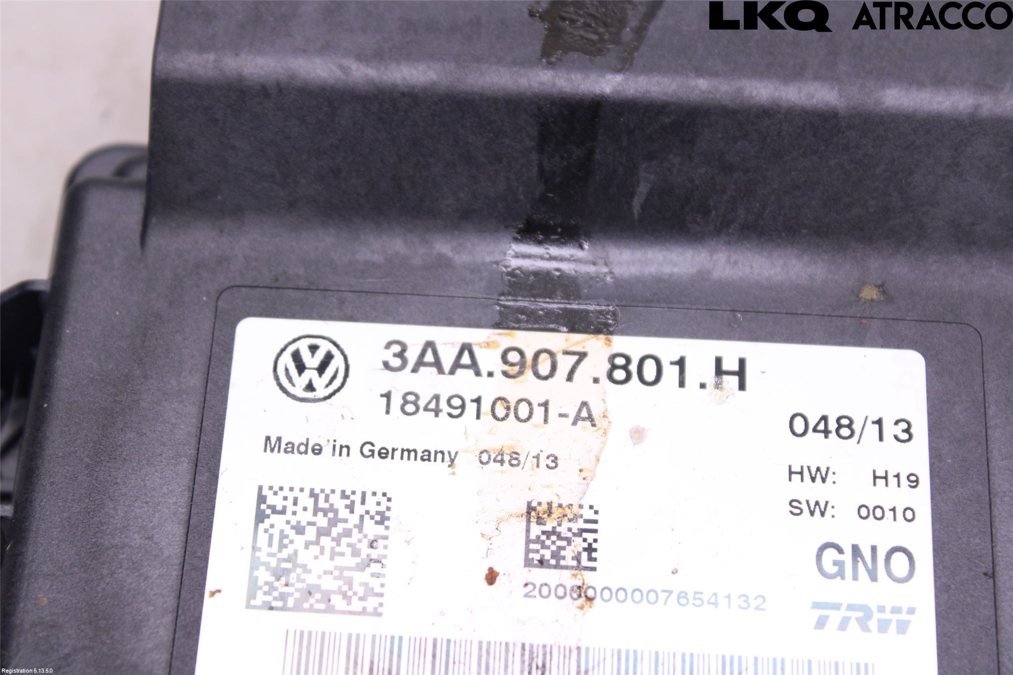 Volkswagen VW PASSAT 11-14 Styrenhet Parkbroms Epb