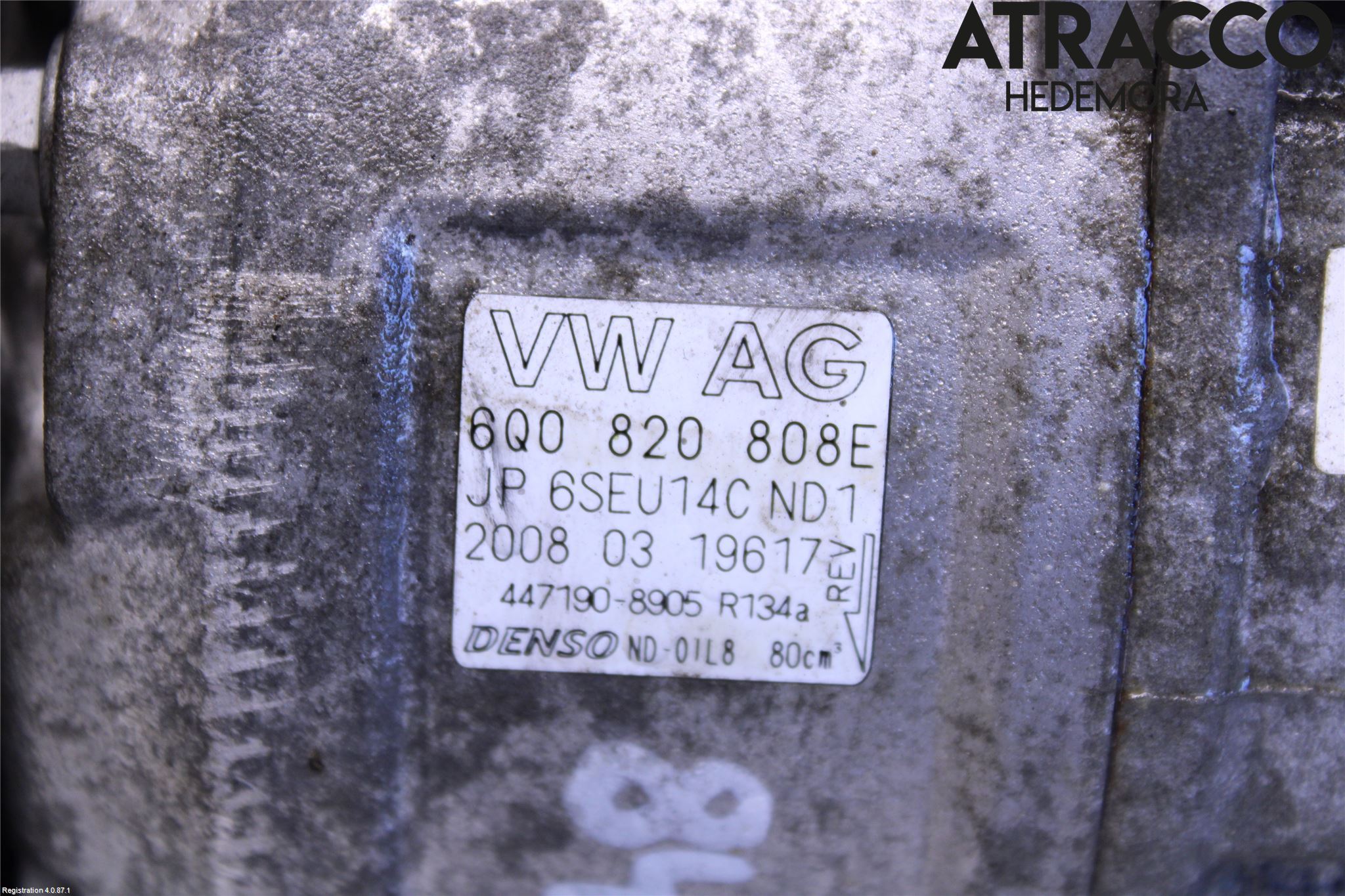 Skoda FABIA 07-14 Ac Kompressor