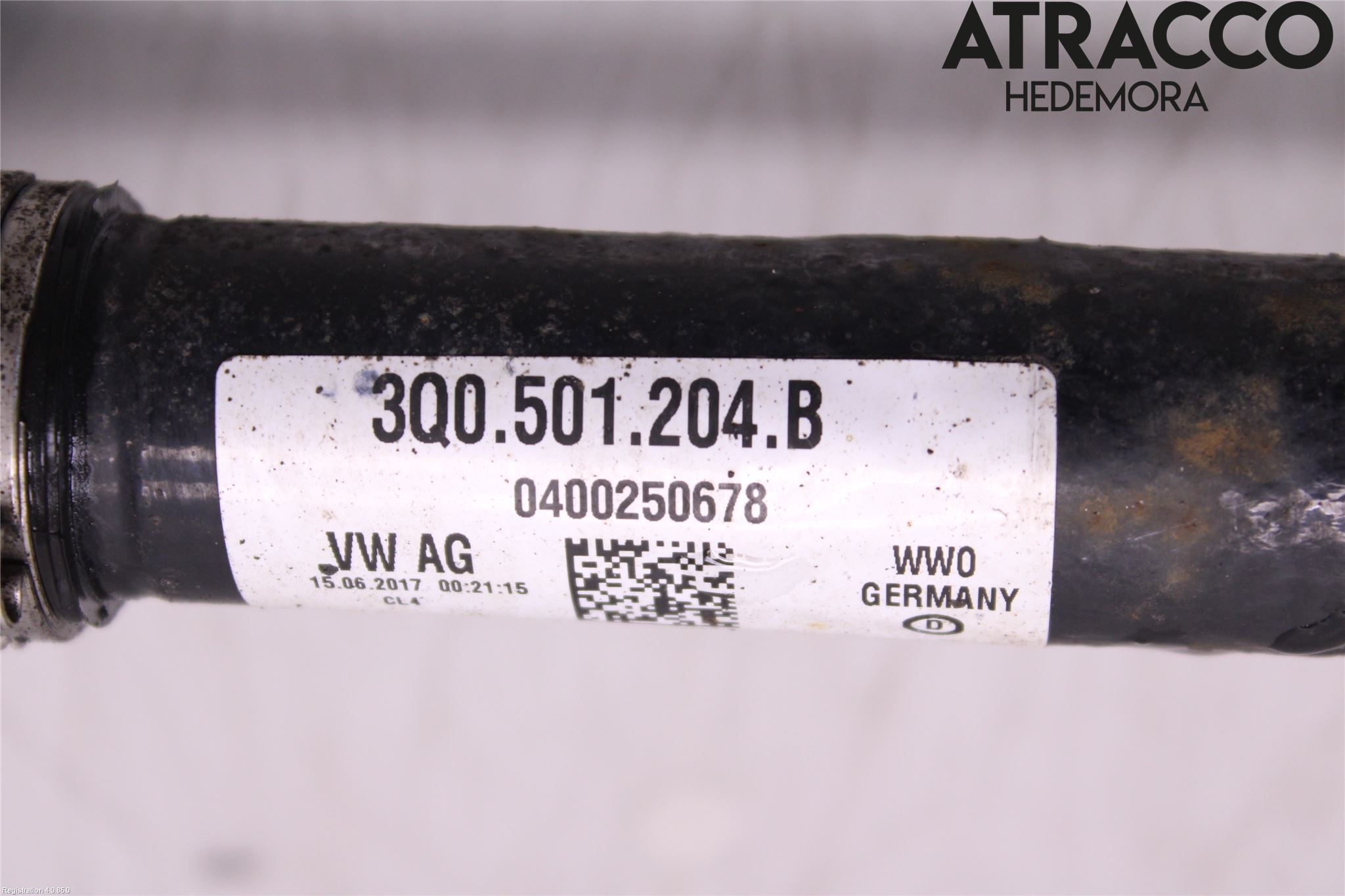 Skoda KODIAQ 17-24 Drivaxel Bak Höger