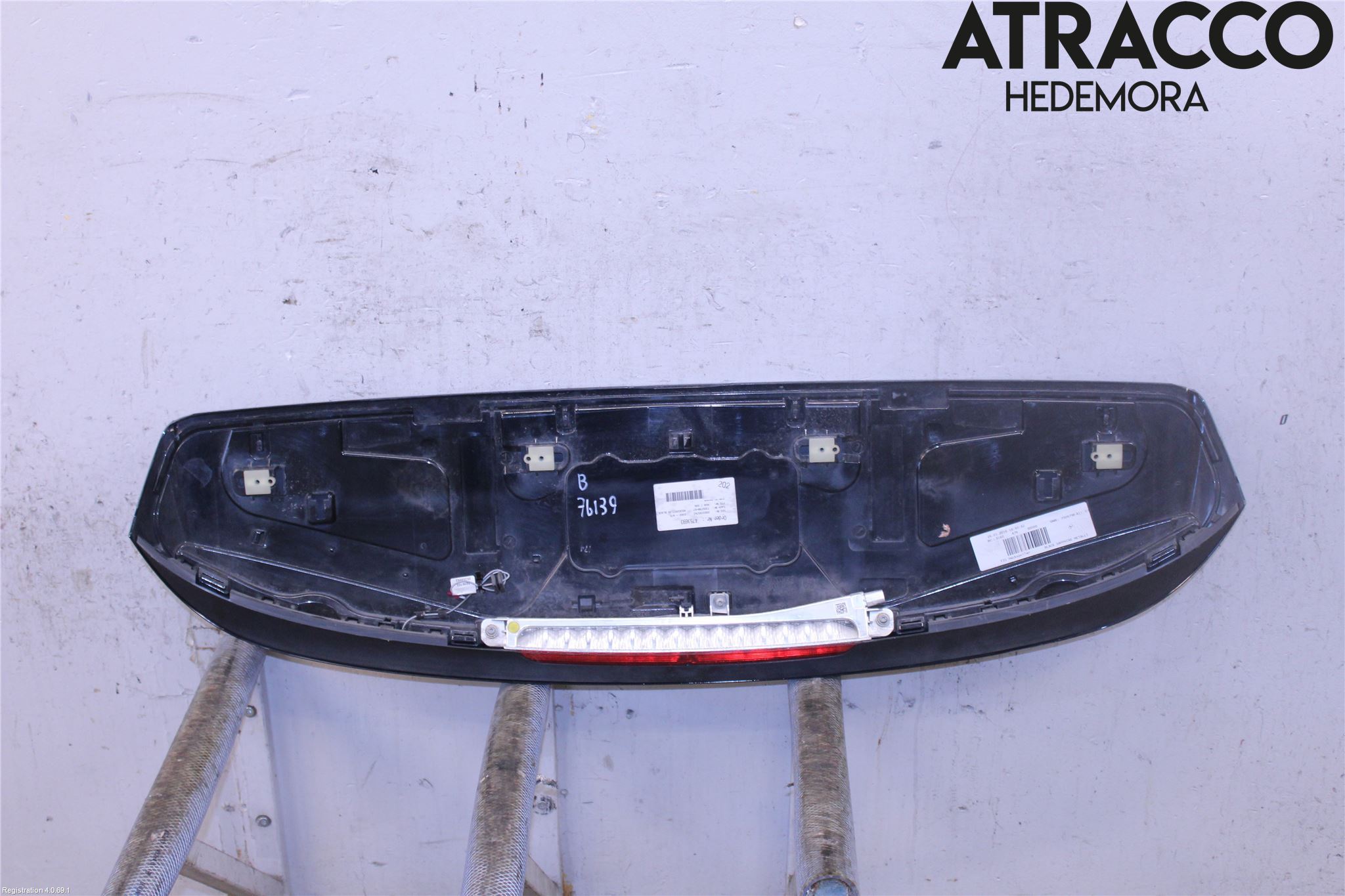 BMW 3 F30/F31/F80 12-19 Spoiler Baklucka