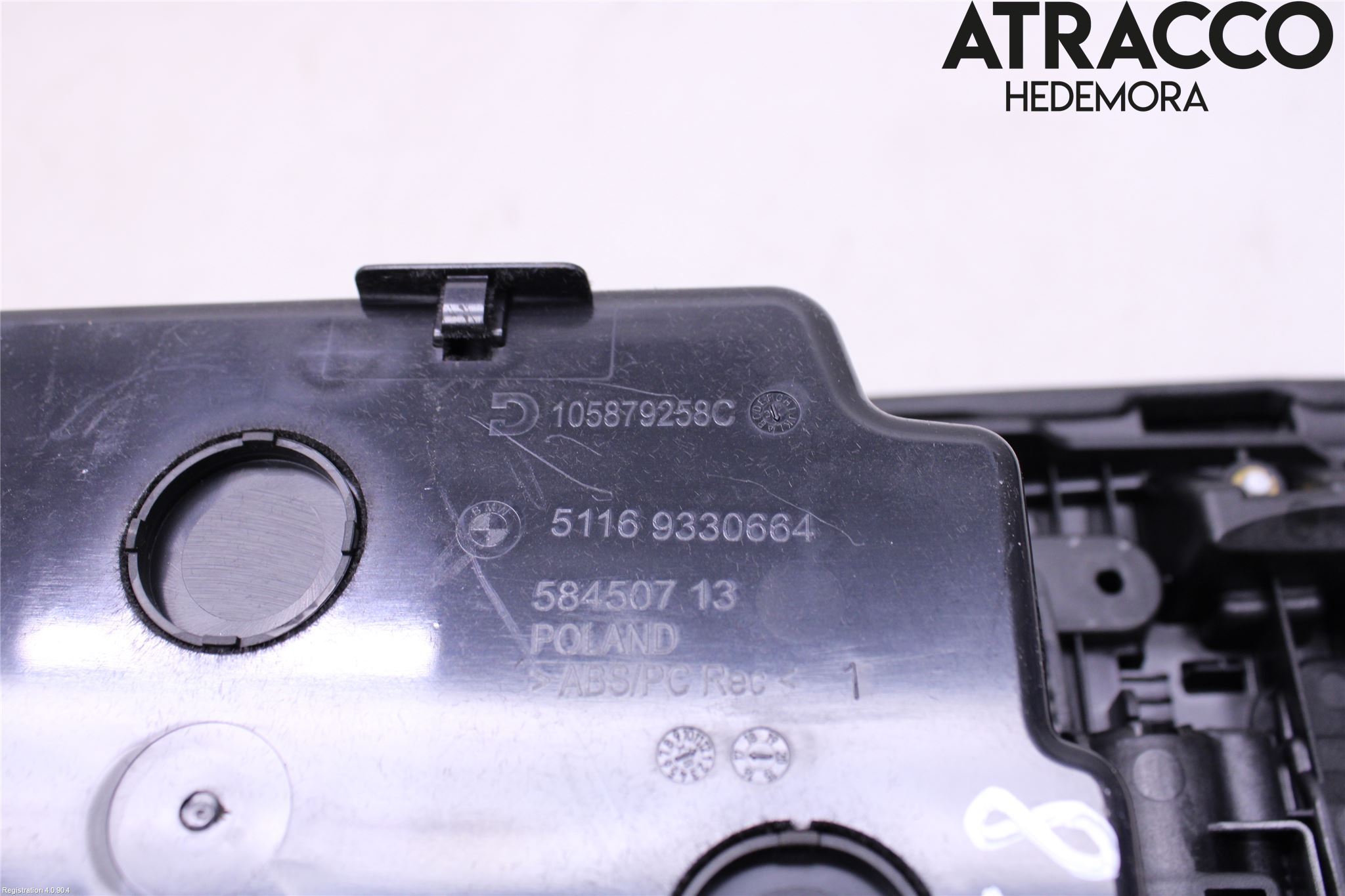 BMW 5 G30/G31/F90 17-23 Inredning Armstöd