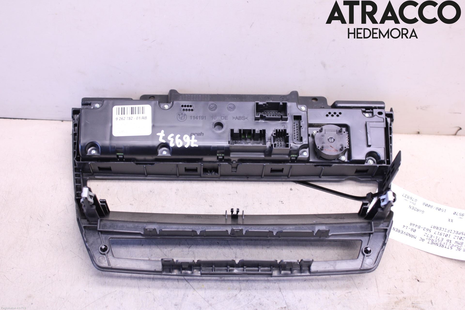 BMW X6 E71/E72   08-14 Ac Styrenhet Ac Manöveren