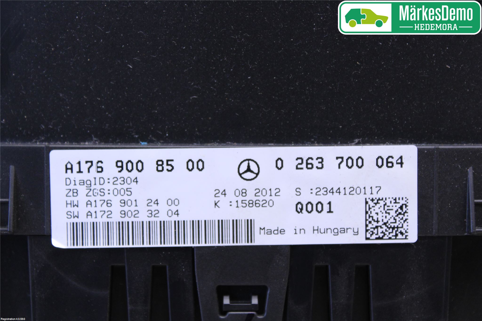Mercedes-Benz MB A-KLASS (W176) 13-18 Instrument Komb