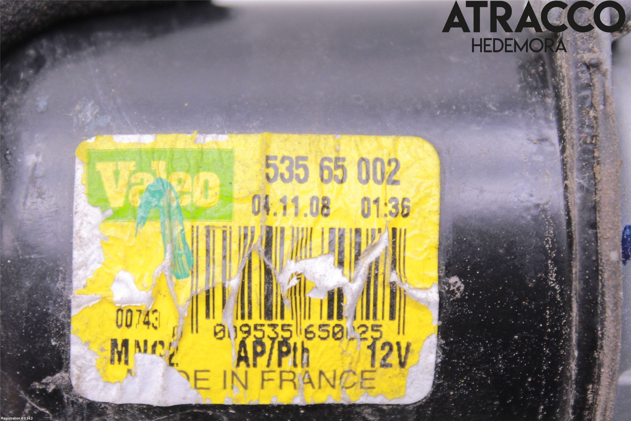 Toyota AYGO 06-14 Torkarmotor Vindruta