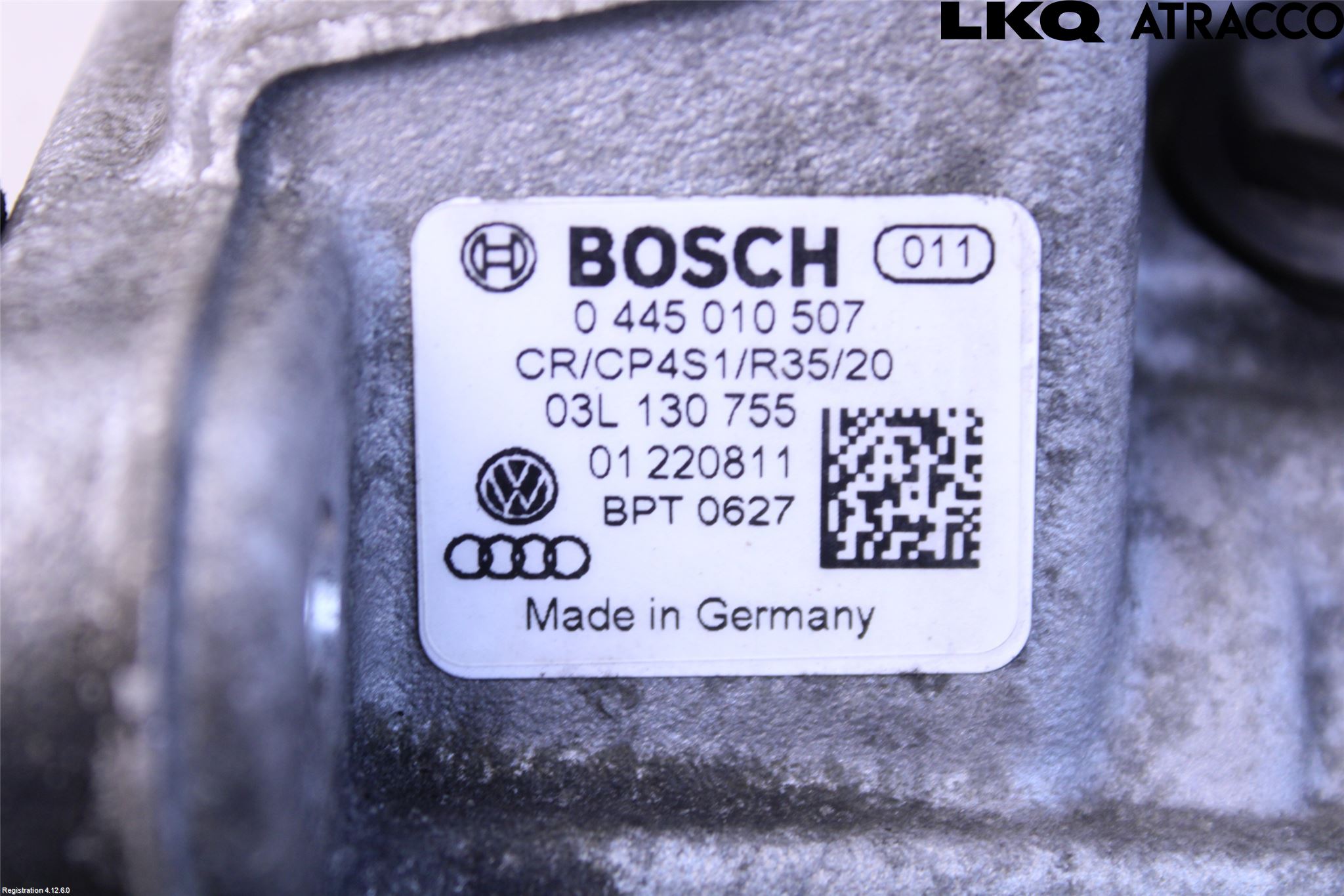 Audi A4/S4 08-11 Bränsle Insppump Diesel