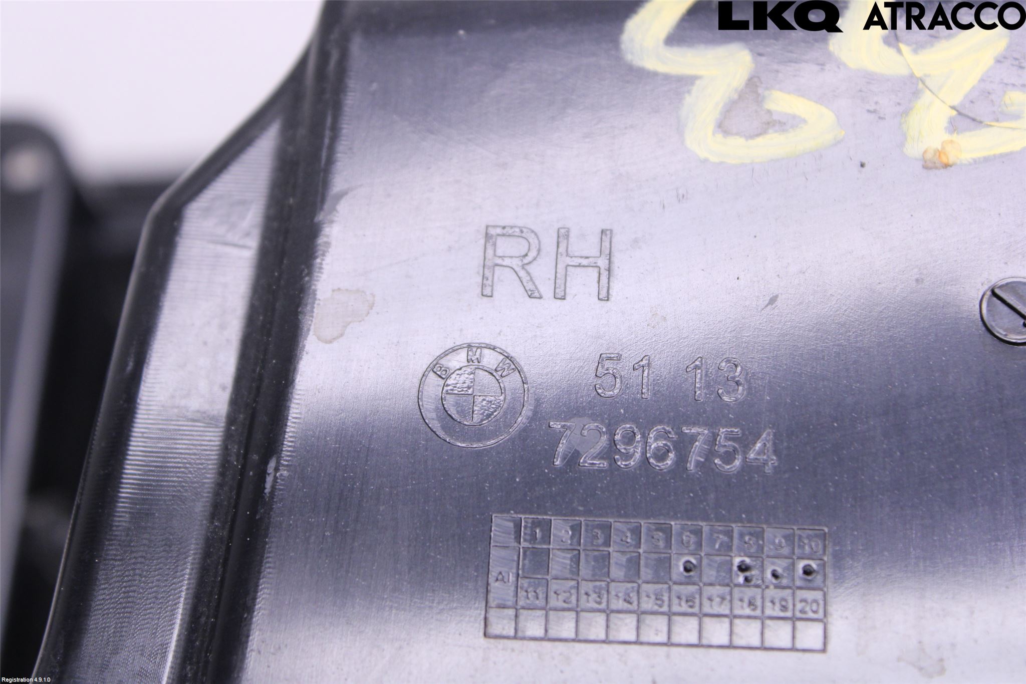 BMW i3 I01 13-22 Stötfångarfäste Bak Hö