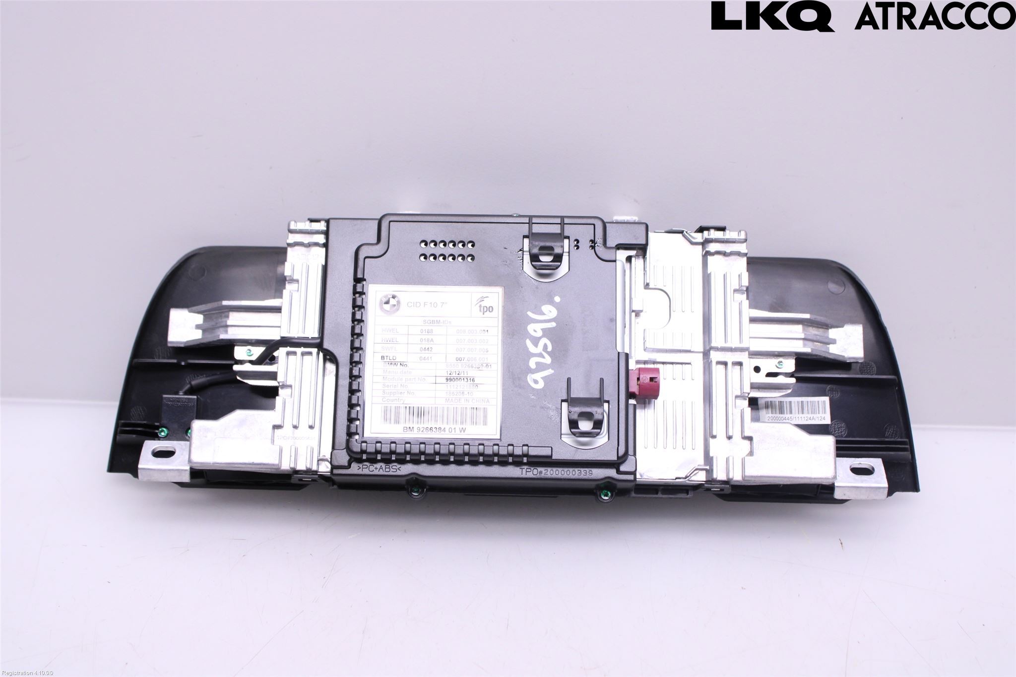 BMW 5 F10/F11/F18 09-17 Multifunktionsdisplay