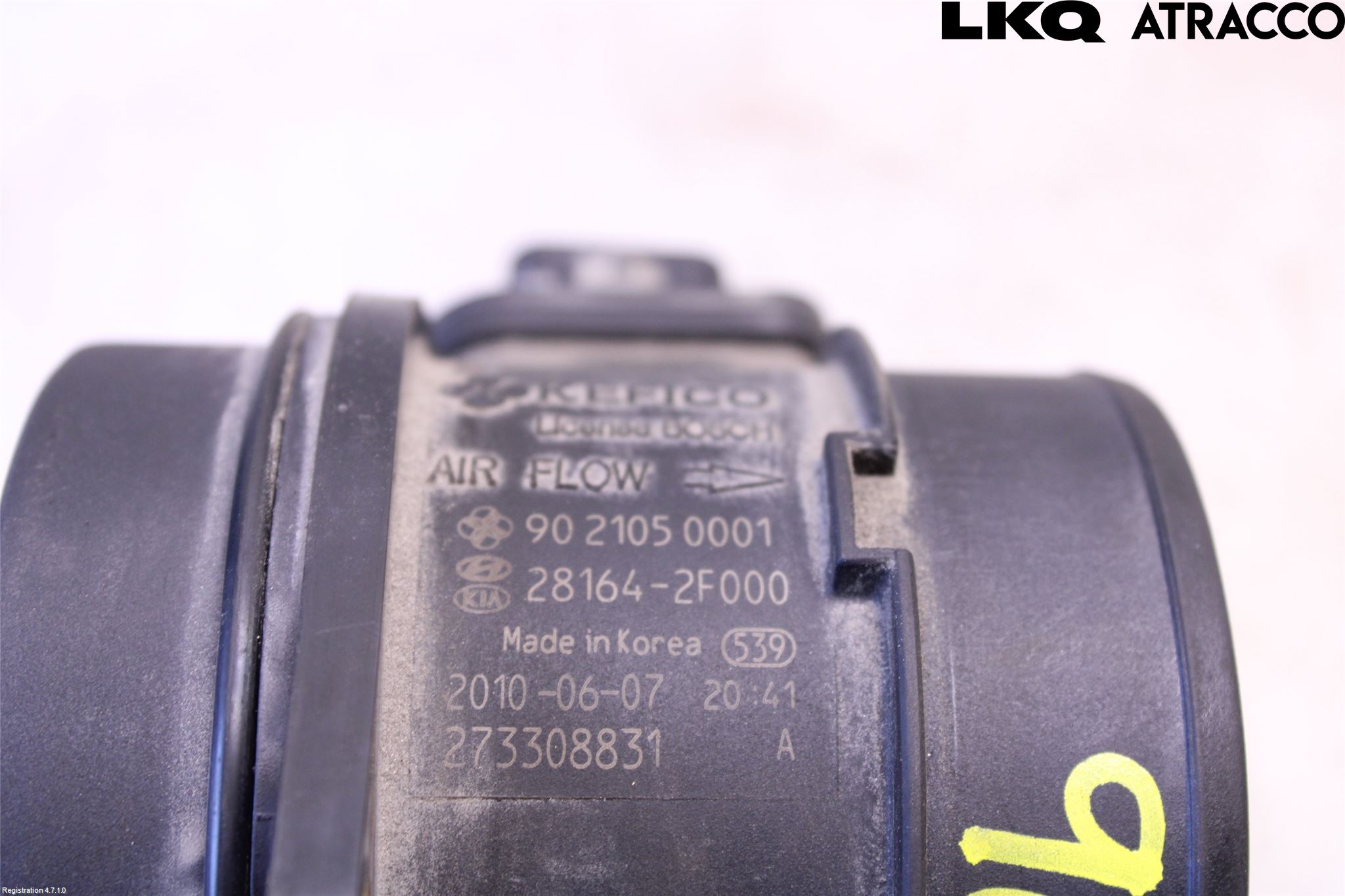 Hyundai ix35 Injluftmassamätare