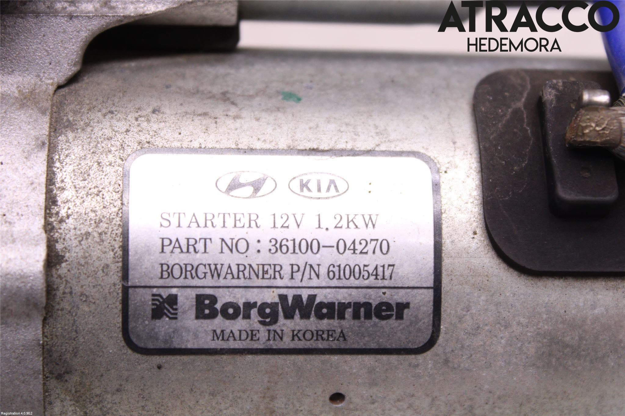 Hyundai i20 GB 15-20 Startmotor