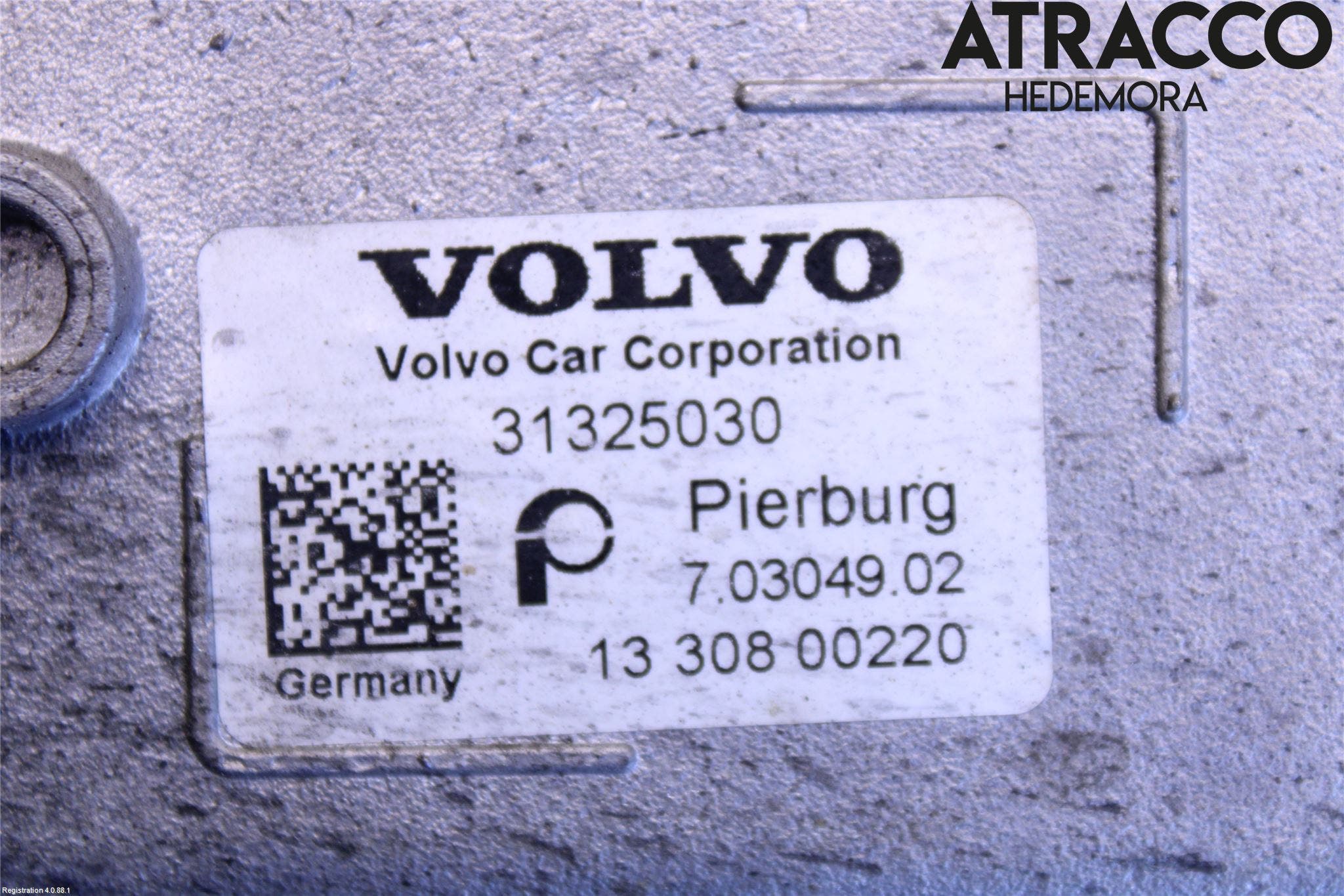 Volvo V70 14-16 Avgaskylare