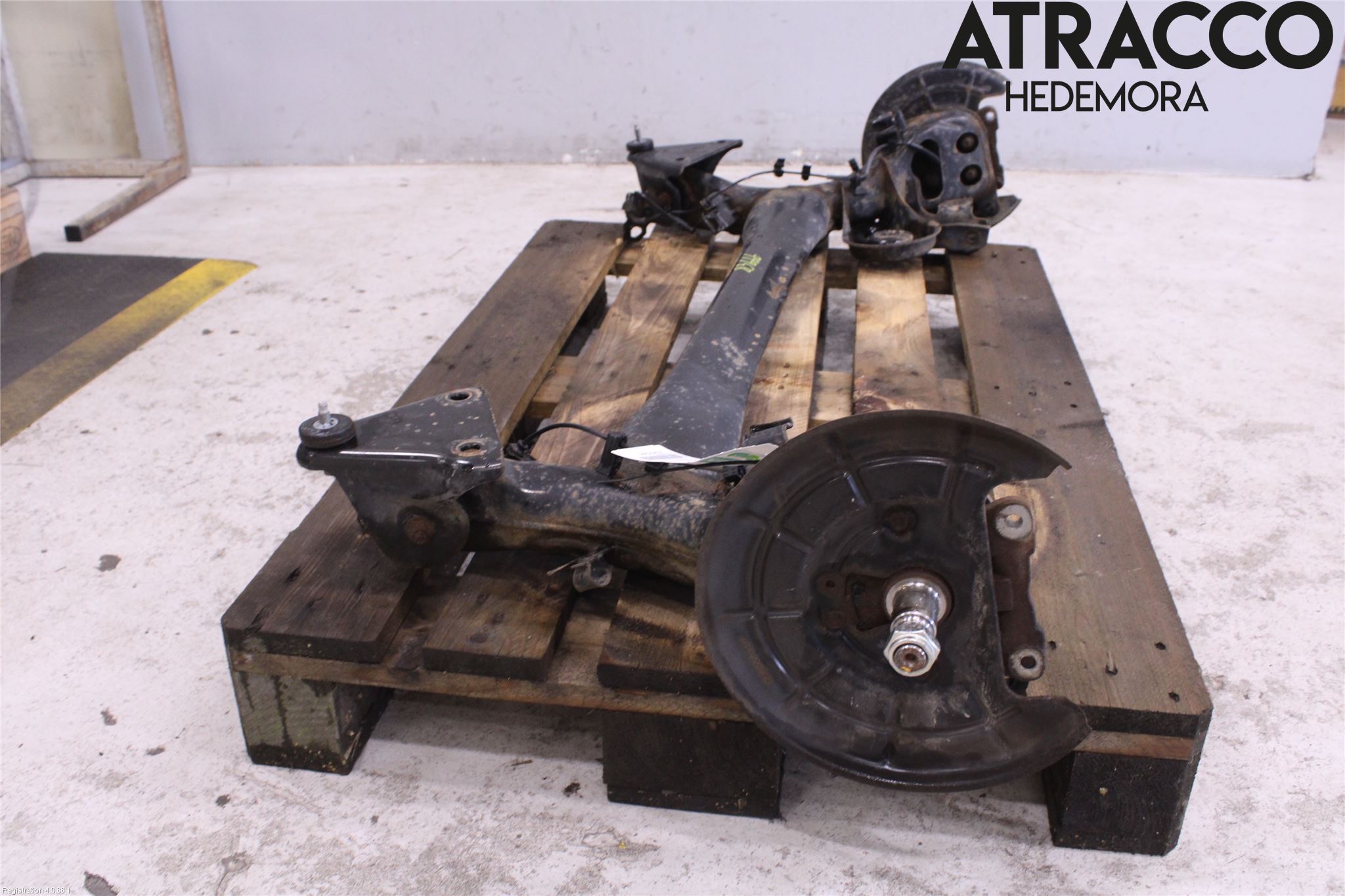 Fiat 500 07- Bakaxelbalk