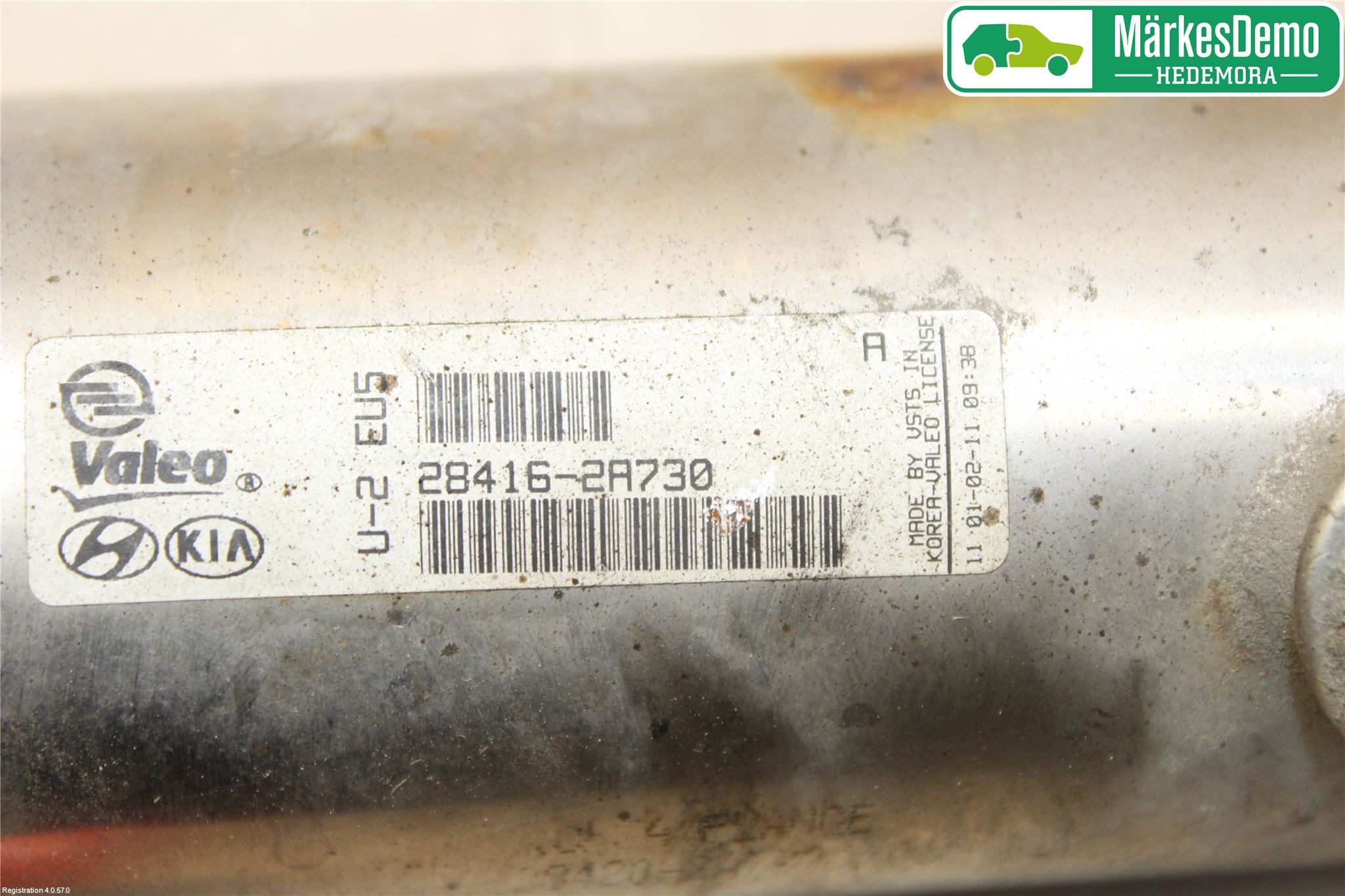 Kia VENGA 10-19 Avgaskylare