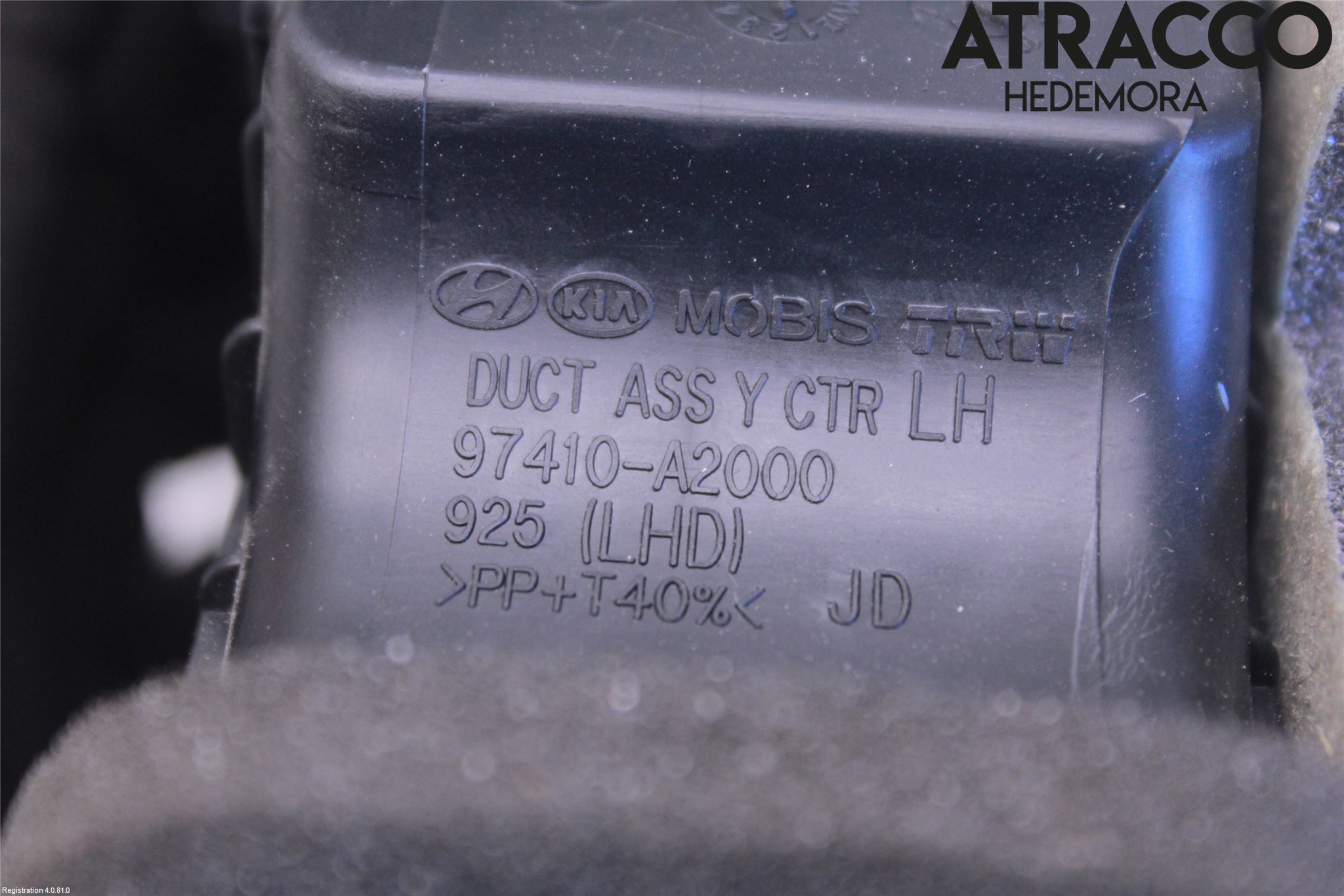 Kia CEED 12-18 Defrosterkanal-Munstycke