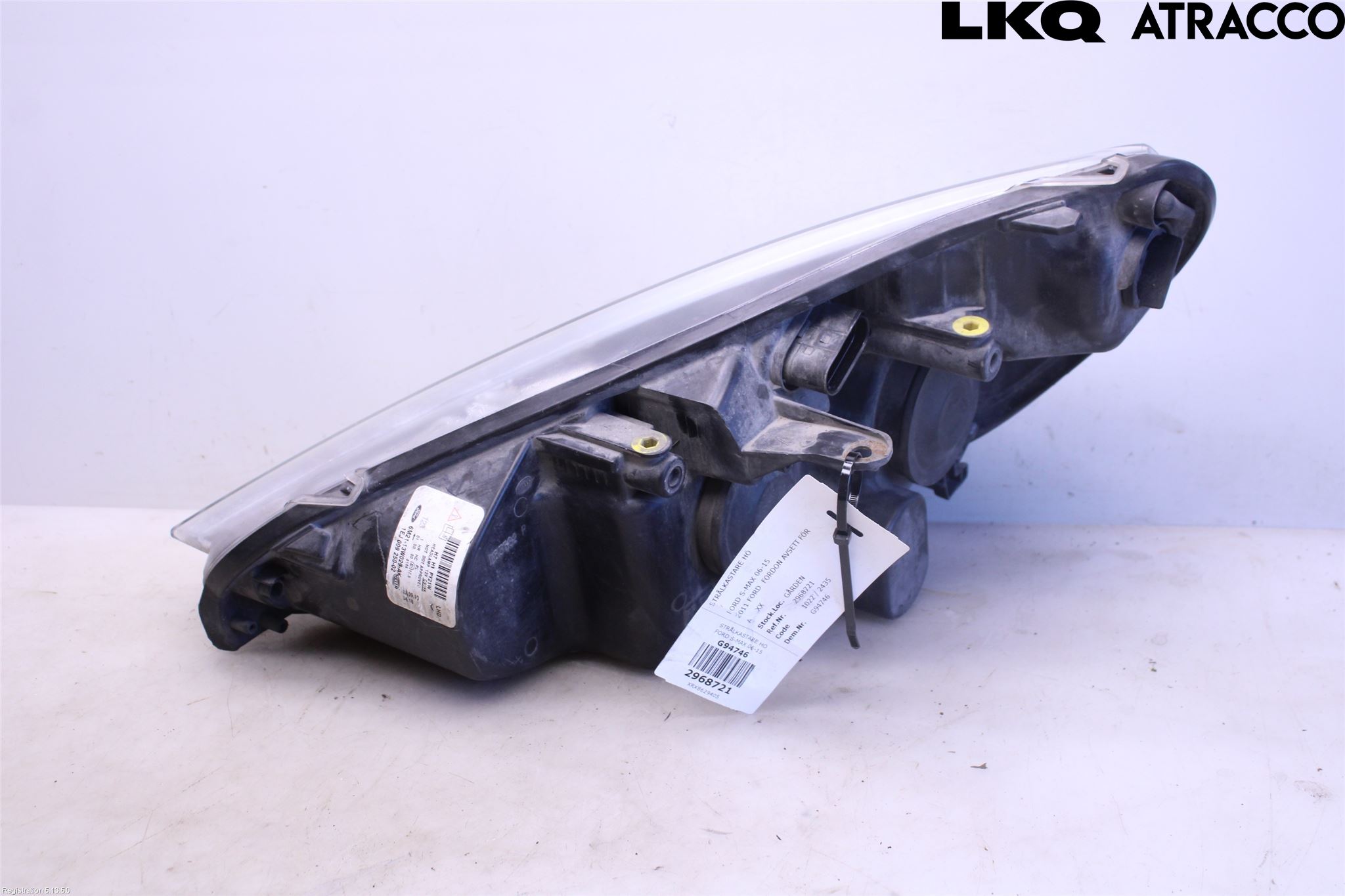 Ford S-MAX 06-15 Strålkastare Höger