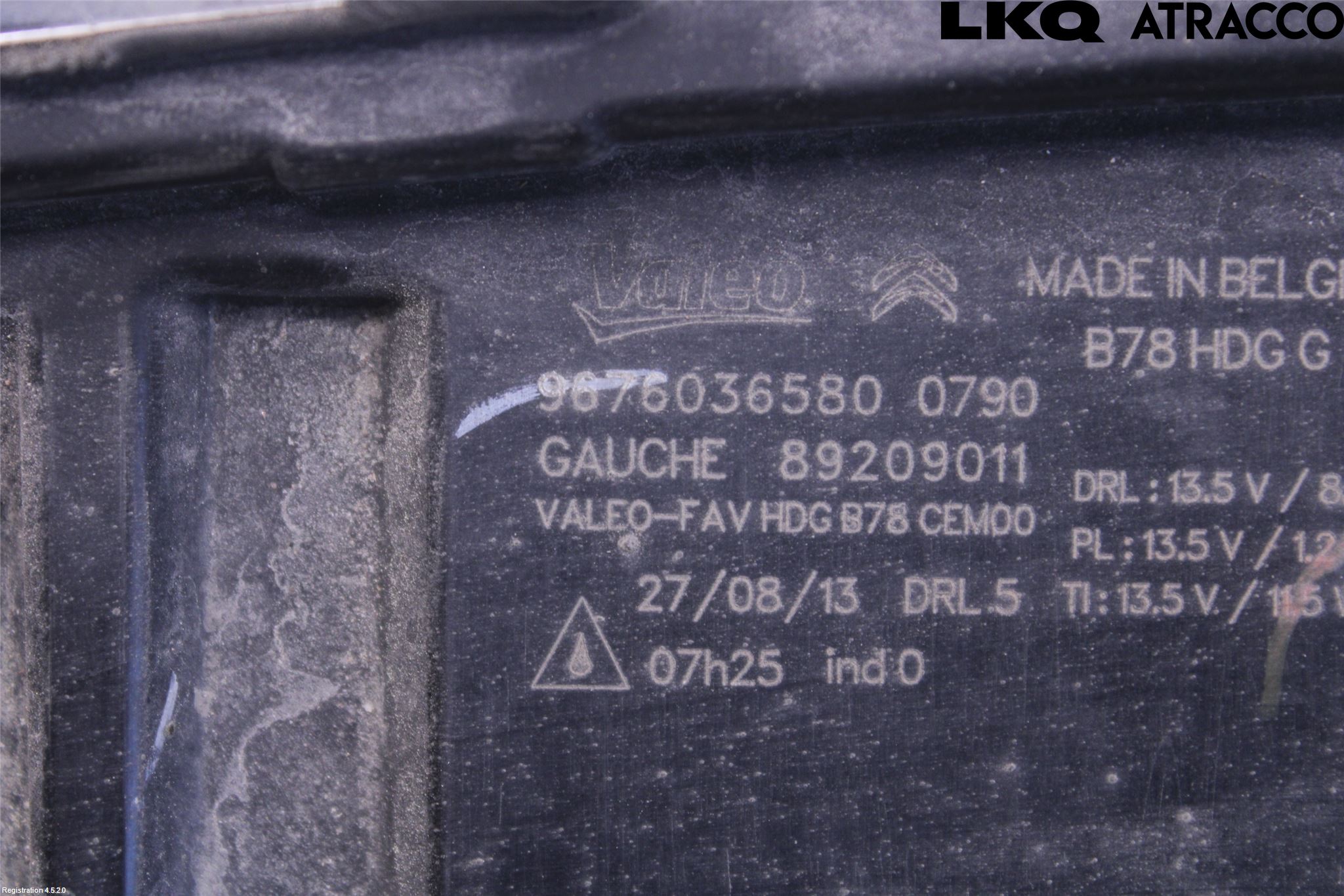 Citroen C4 PICASSO 14-18 Blinkers Fram Vänster