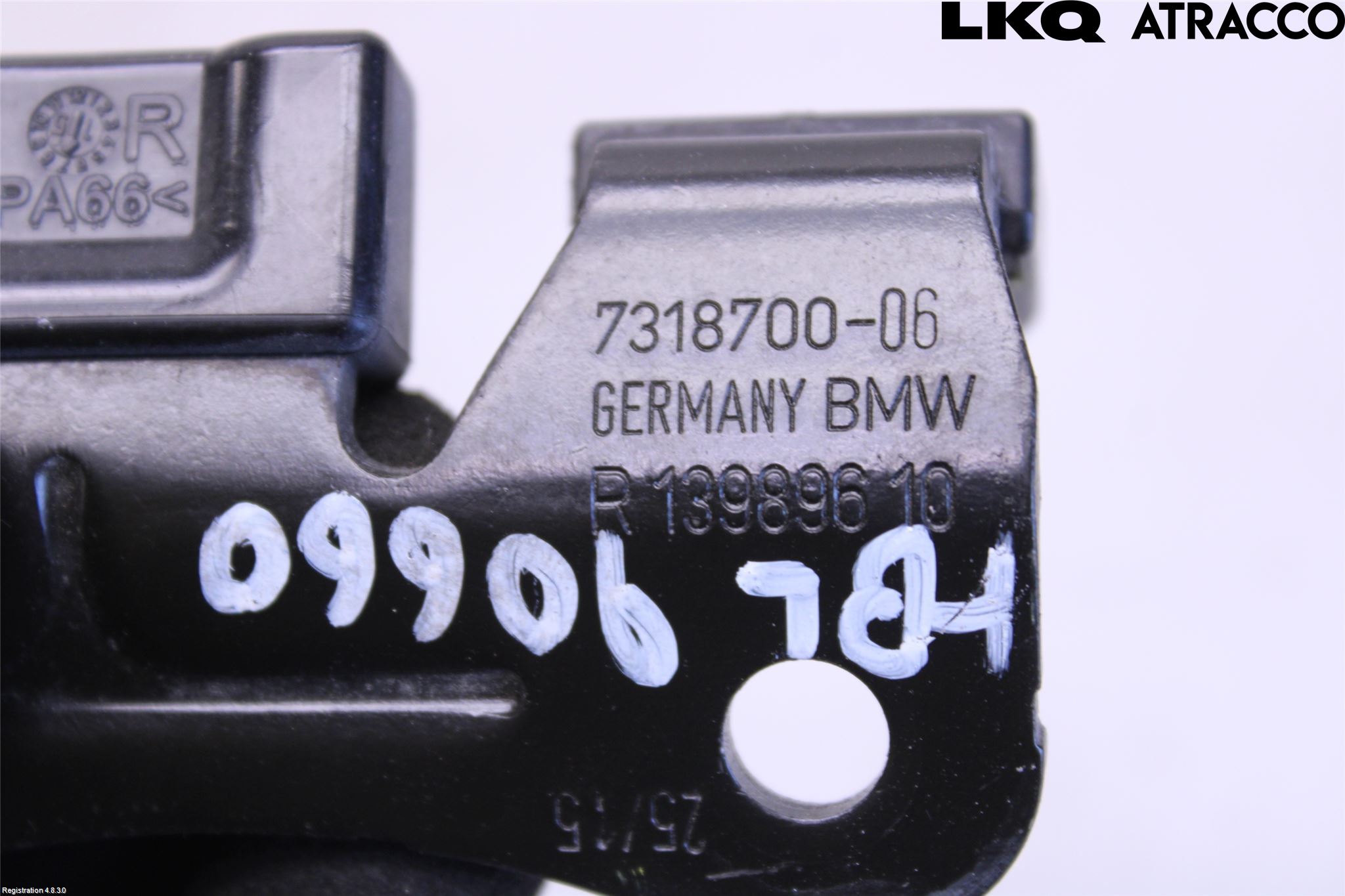 BMW X6 F16 14-19 Bakluckegångjärn Hö