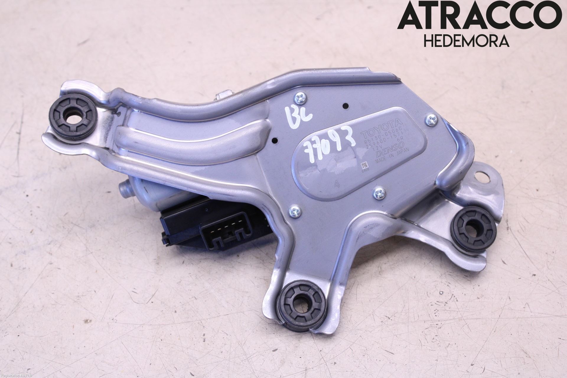 Toyota AVENSIS 09-15 Torkarmotor Baklucka