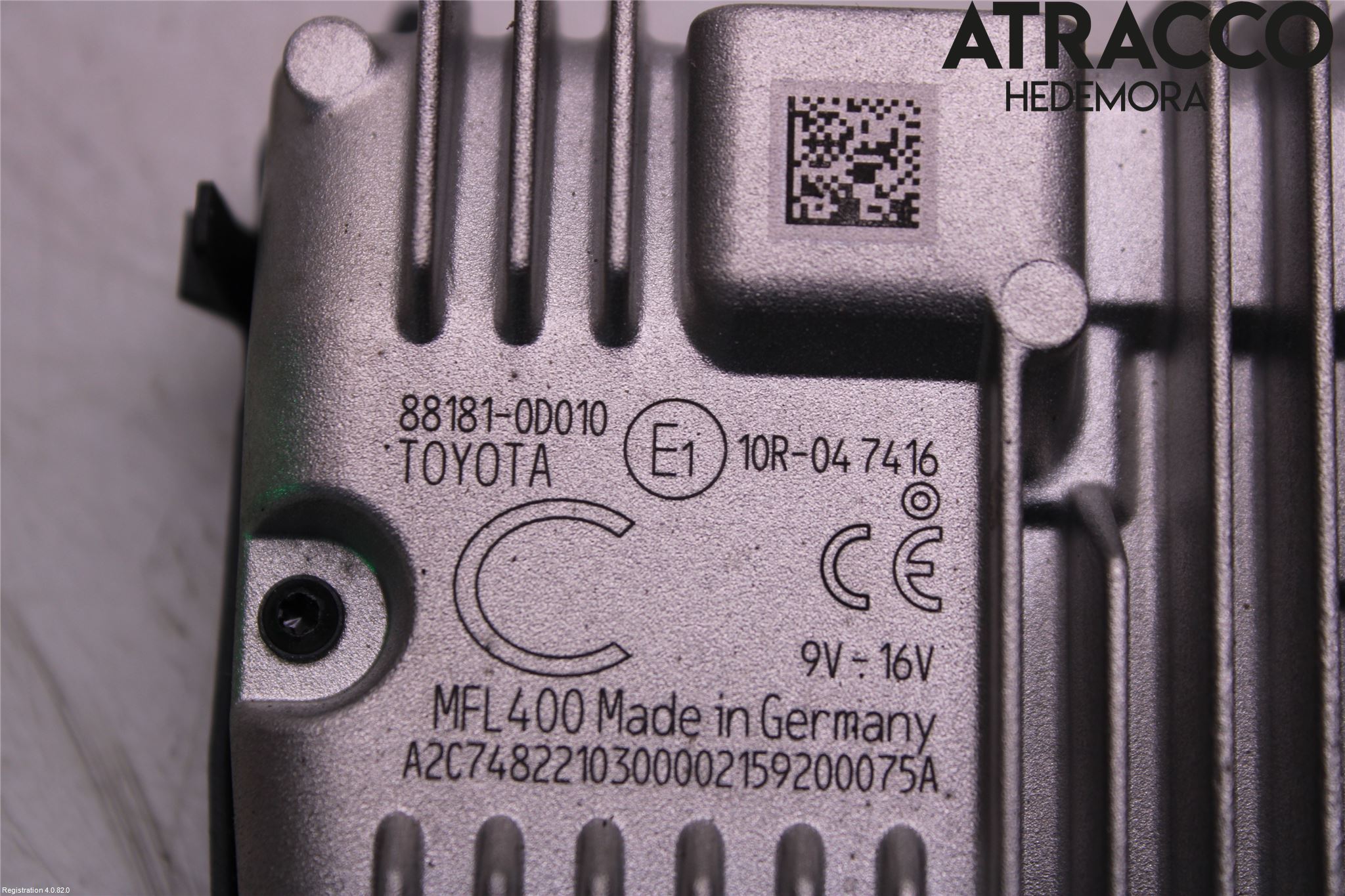 Toyota YARIS XP130 15-20 Sensor Aktivt Kollisionsskydd