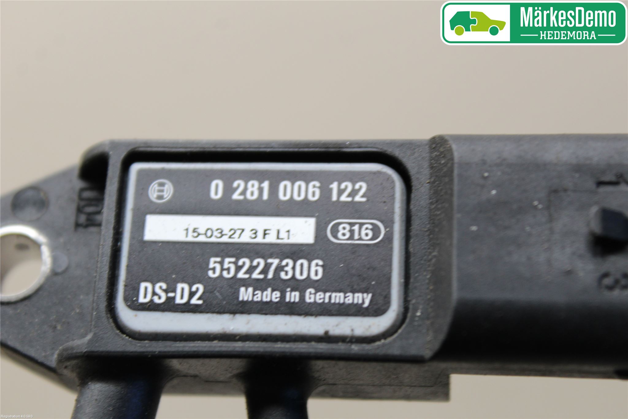 Fiat FREEMONT Givare Temp-Tryck Avgas