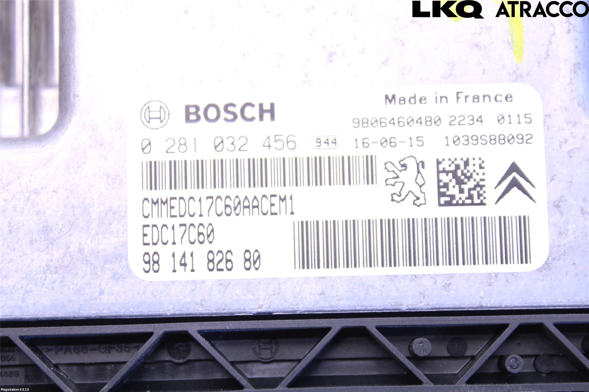 Citroen BERLINGO 08-18 Styrenhet Inspump Diesel