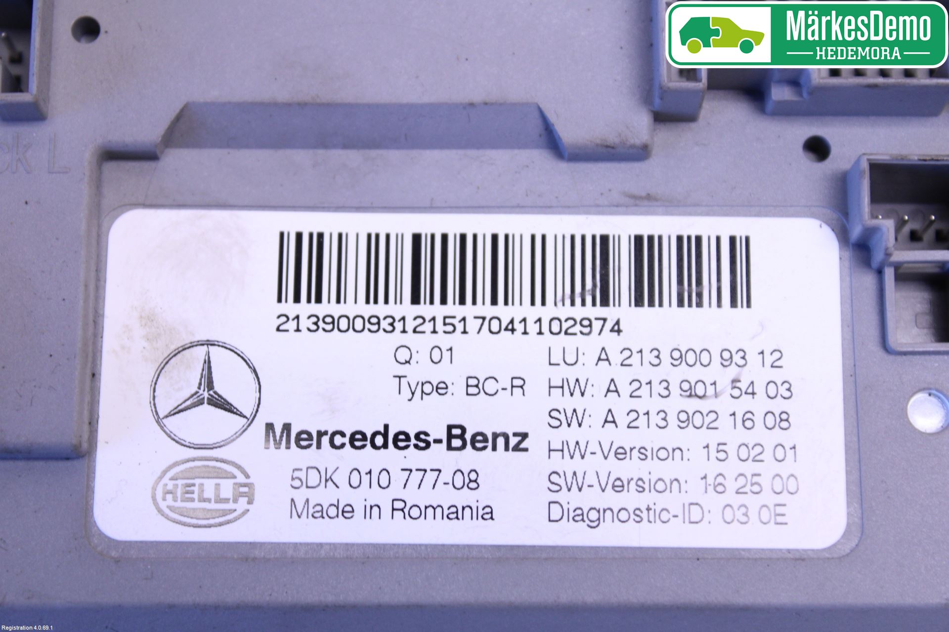 Mercedes-Benz MB E-KLASS (W213) 16-23 Komfort Styrdon