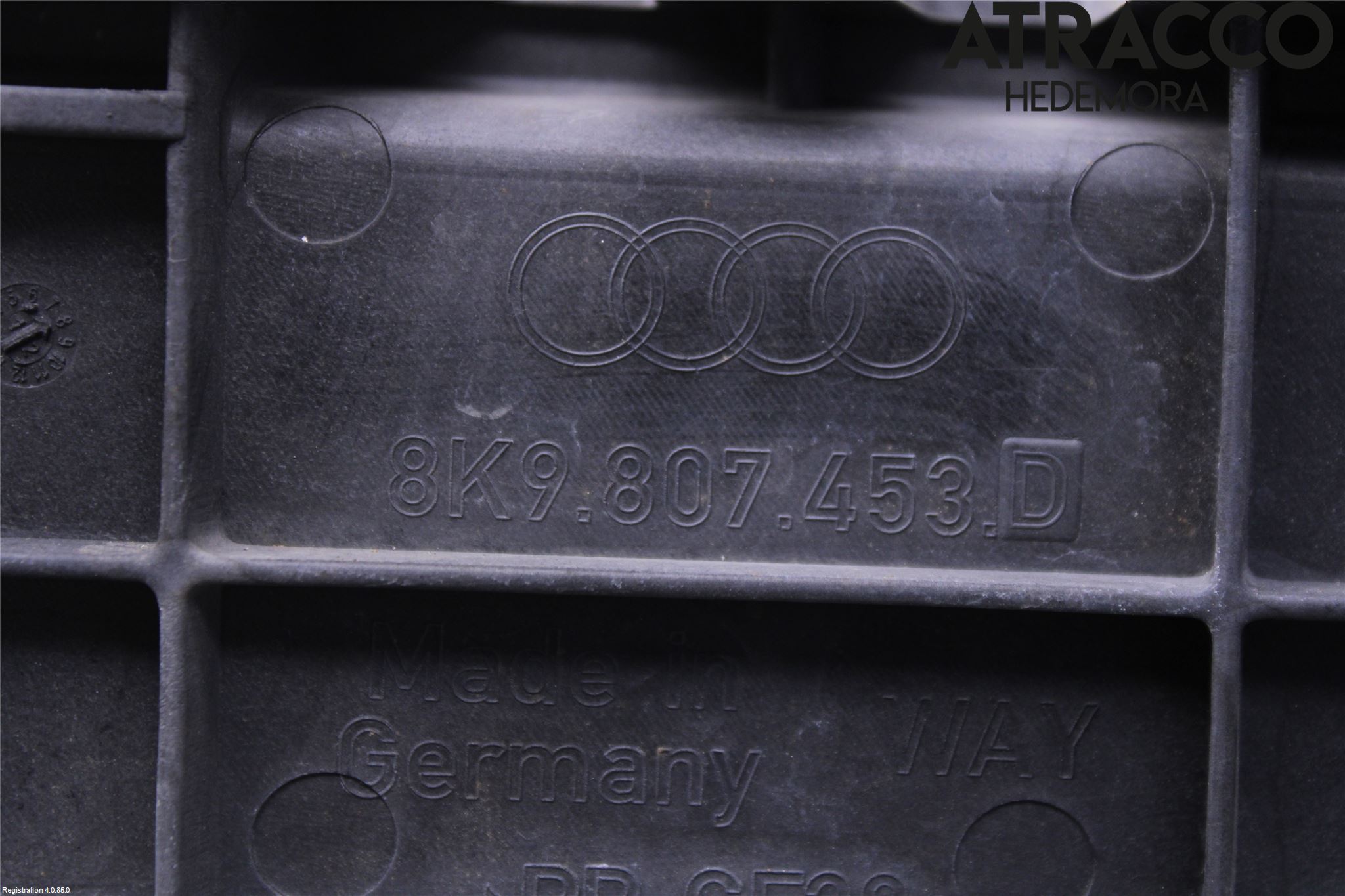 Audi A4 12-15 Stötfångarfäste Bak Vä