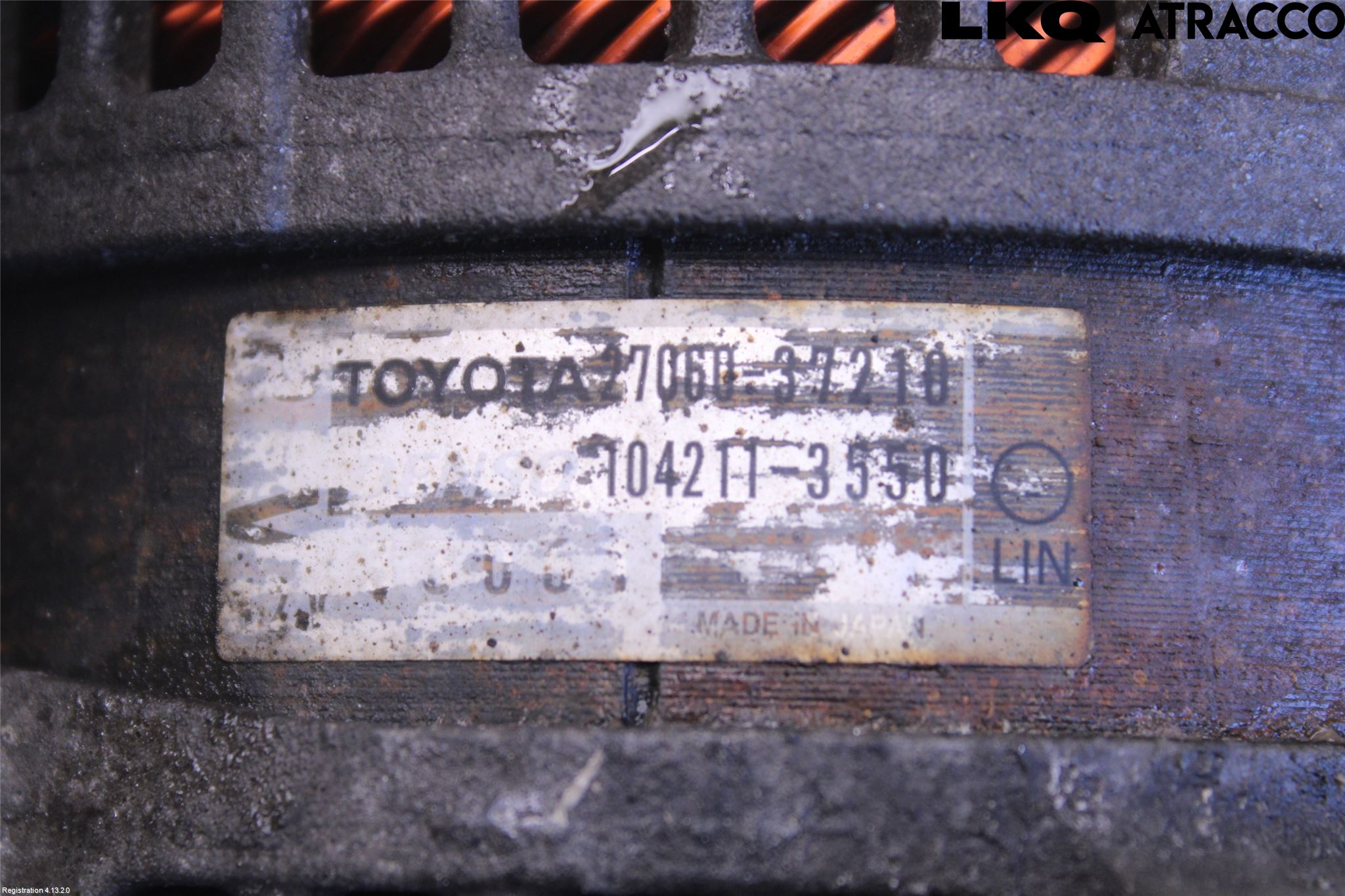 Toyota RAV4 13-18 Generator