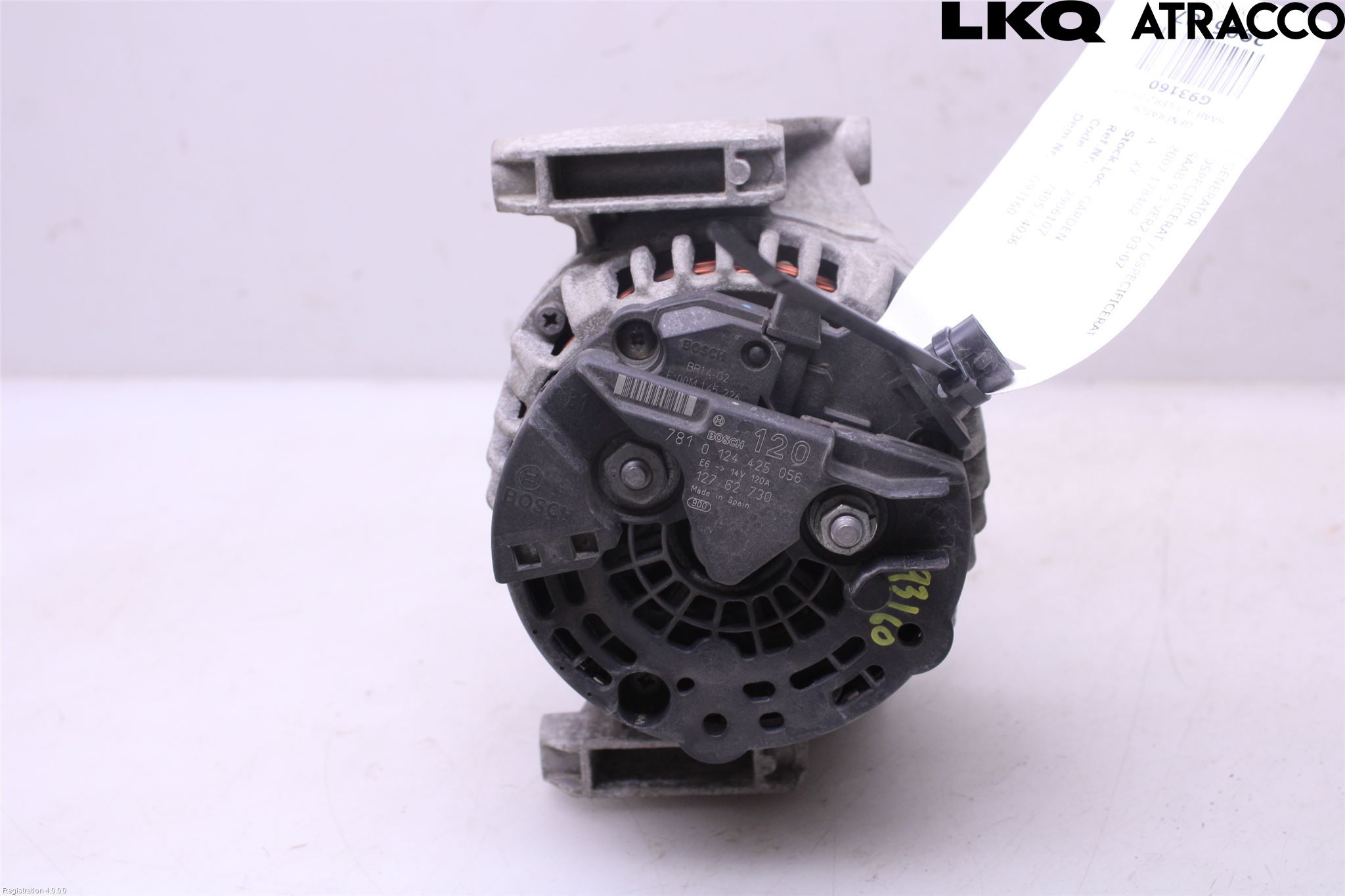 Saab 9-3 VER 2 Generator