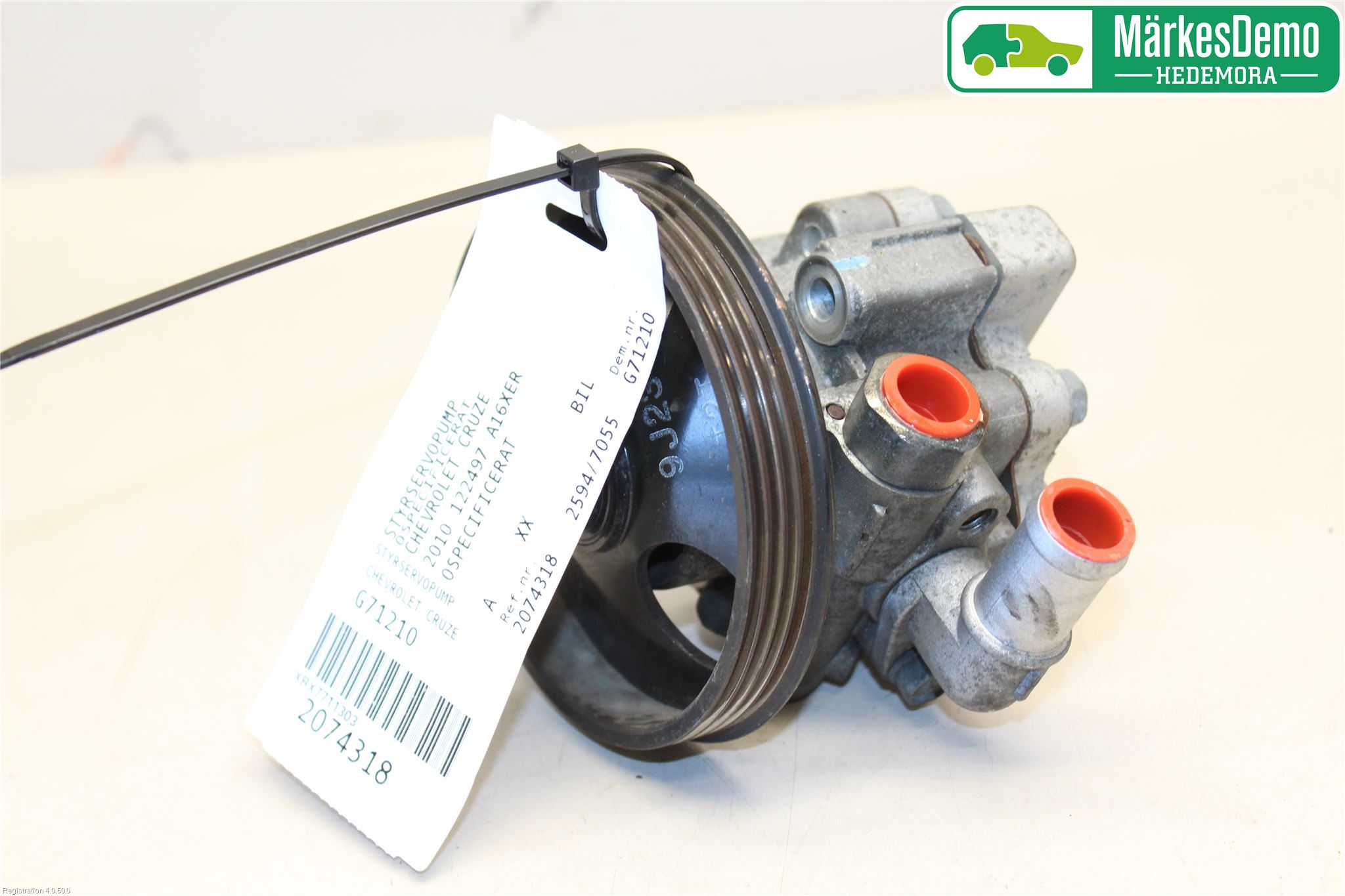 GM CHEVROLET CRUZE Styrservopump