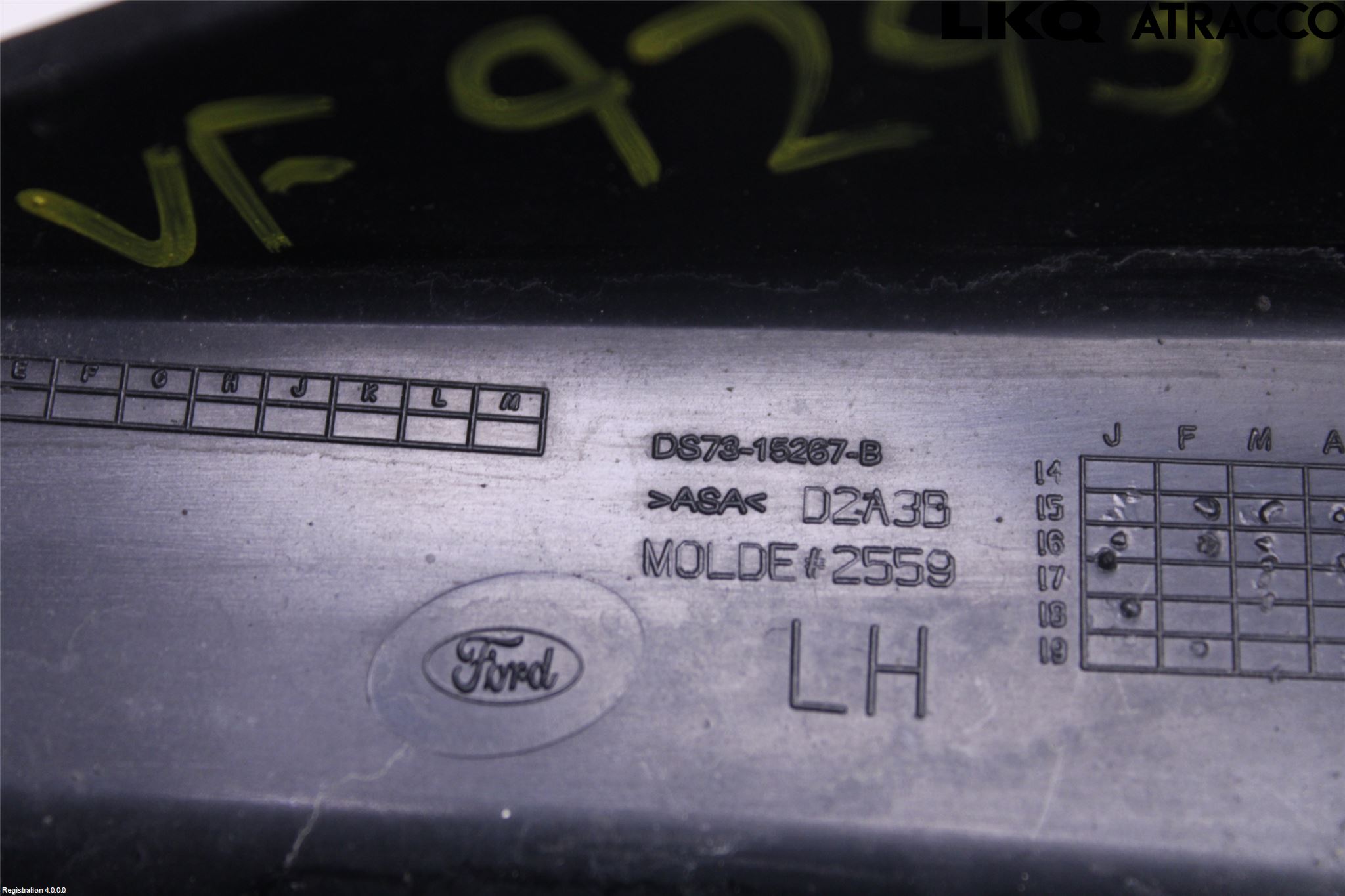 Ford MONDEO 15-22 Dimljussarg Fram