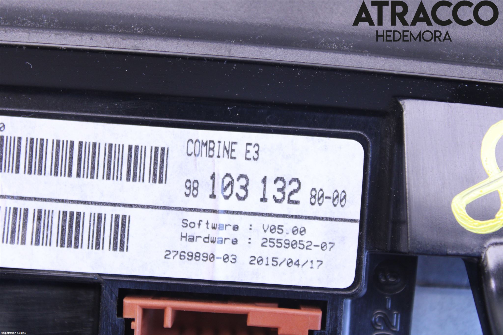 Citroen C4 CACTUS 14-20 Instrument Komb