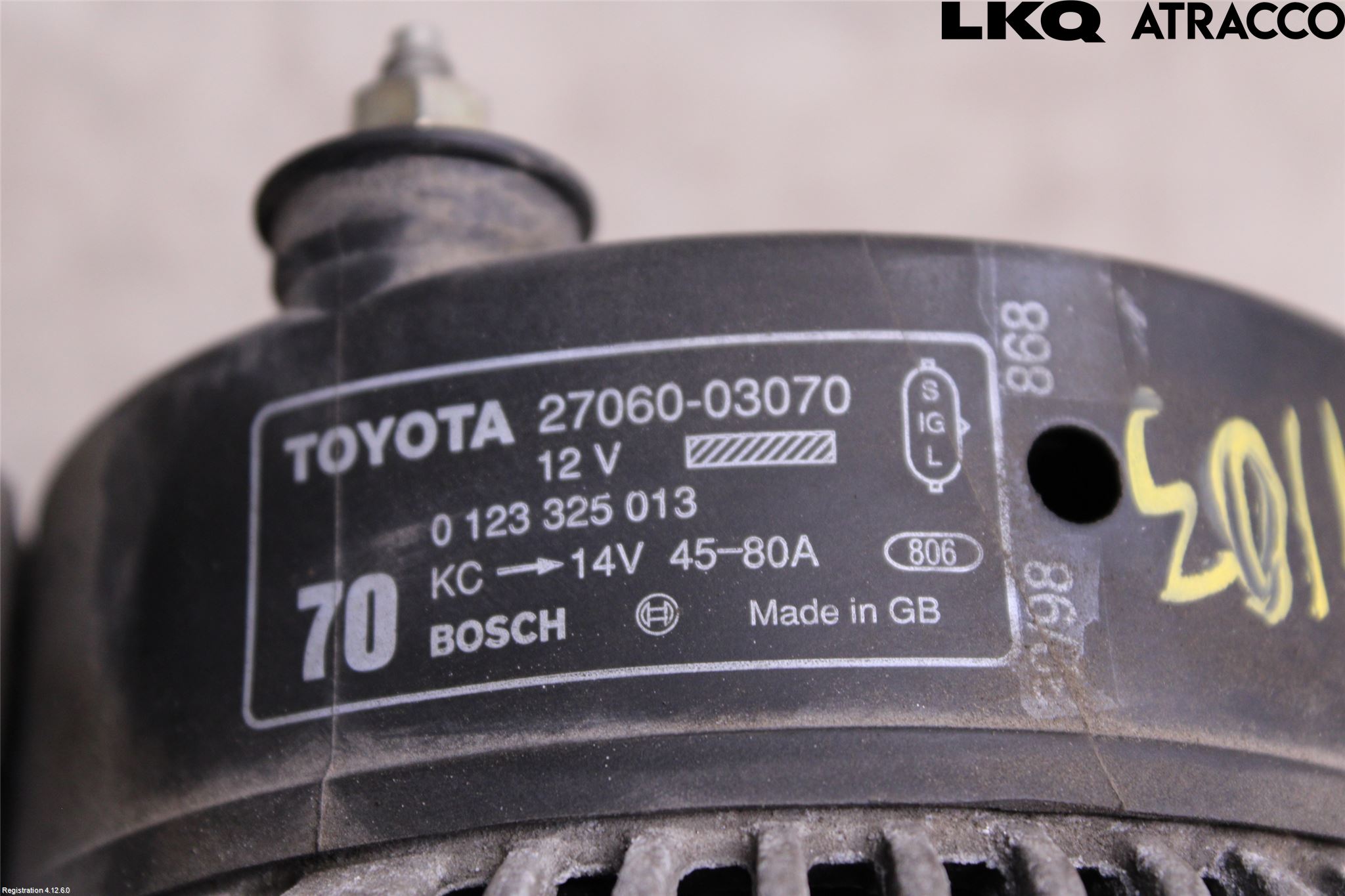 Toyota AVENSIS 98-02 Generator