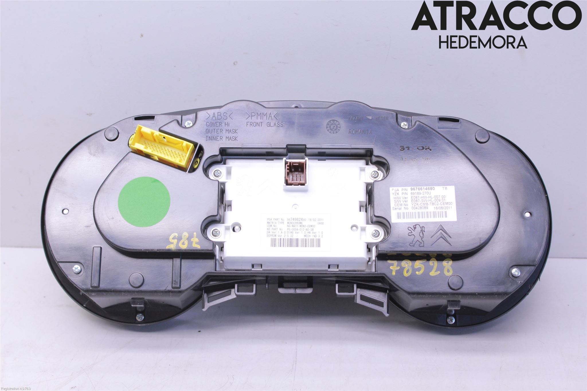 Peugeot 3008 09-16 Instrument Komb