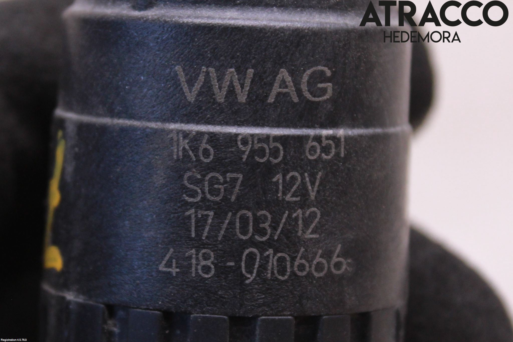 Volkswagen VW SHARAN 11- Spolarpump Vindruta