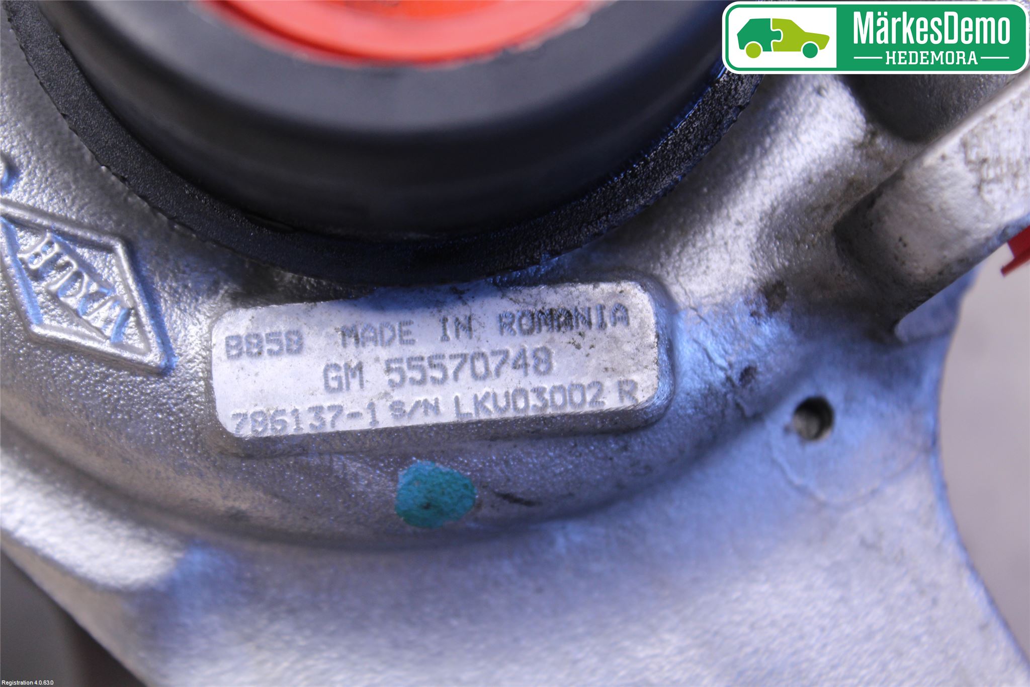 Opel INSIGNIA 09-16 Turboaggregat