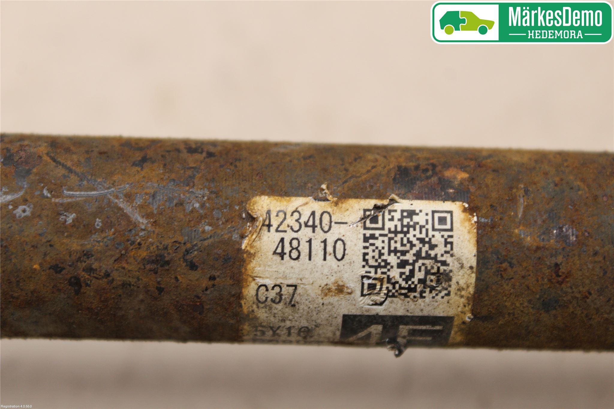 Toyota RAV4 13-18 Drivaxel Bak Höger
