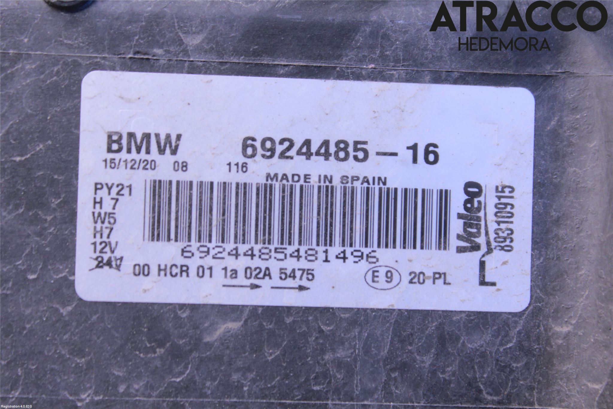 BMW 1 E87/81 5D/3D 03-11 Strålkastare Vänster