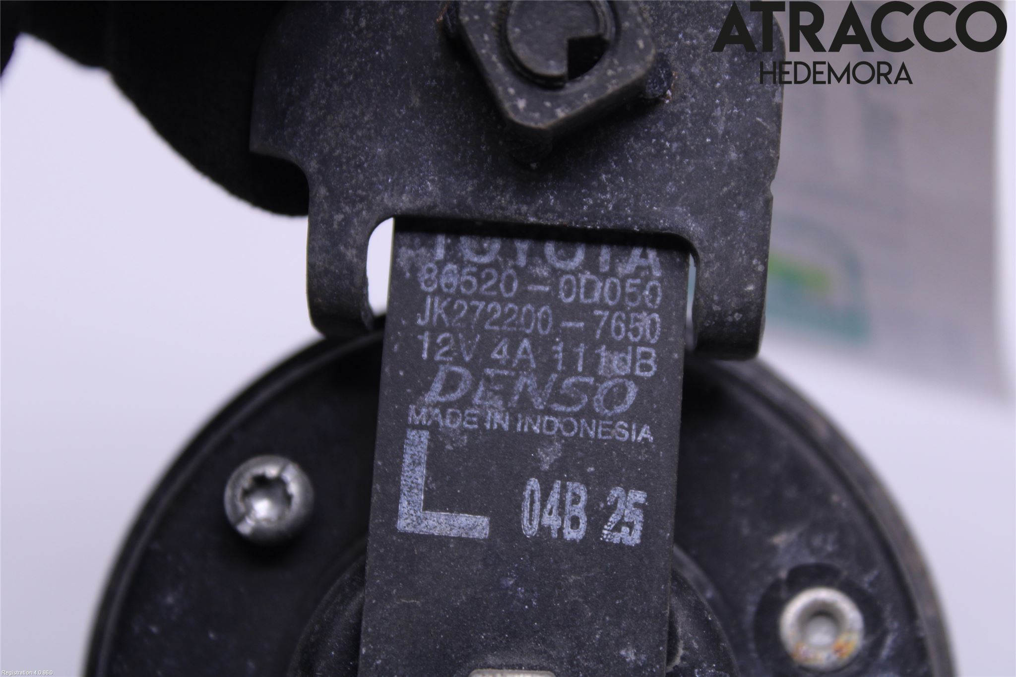 Toyota YARIS XP130 15-20 Signalhorn