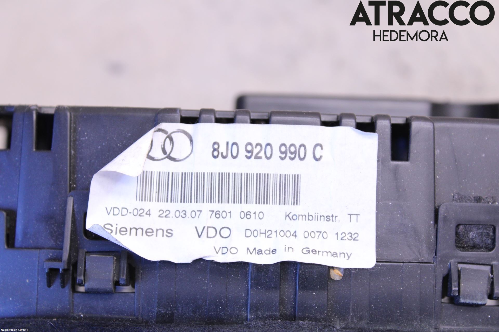 Audi TT/TTS 07-14 Instrument Komb