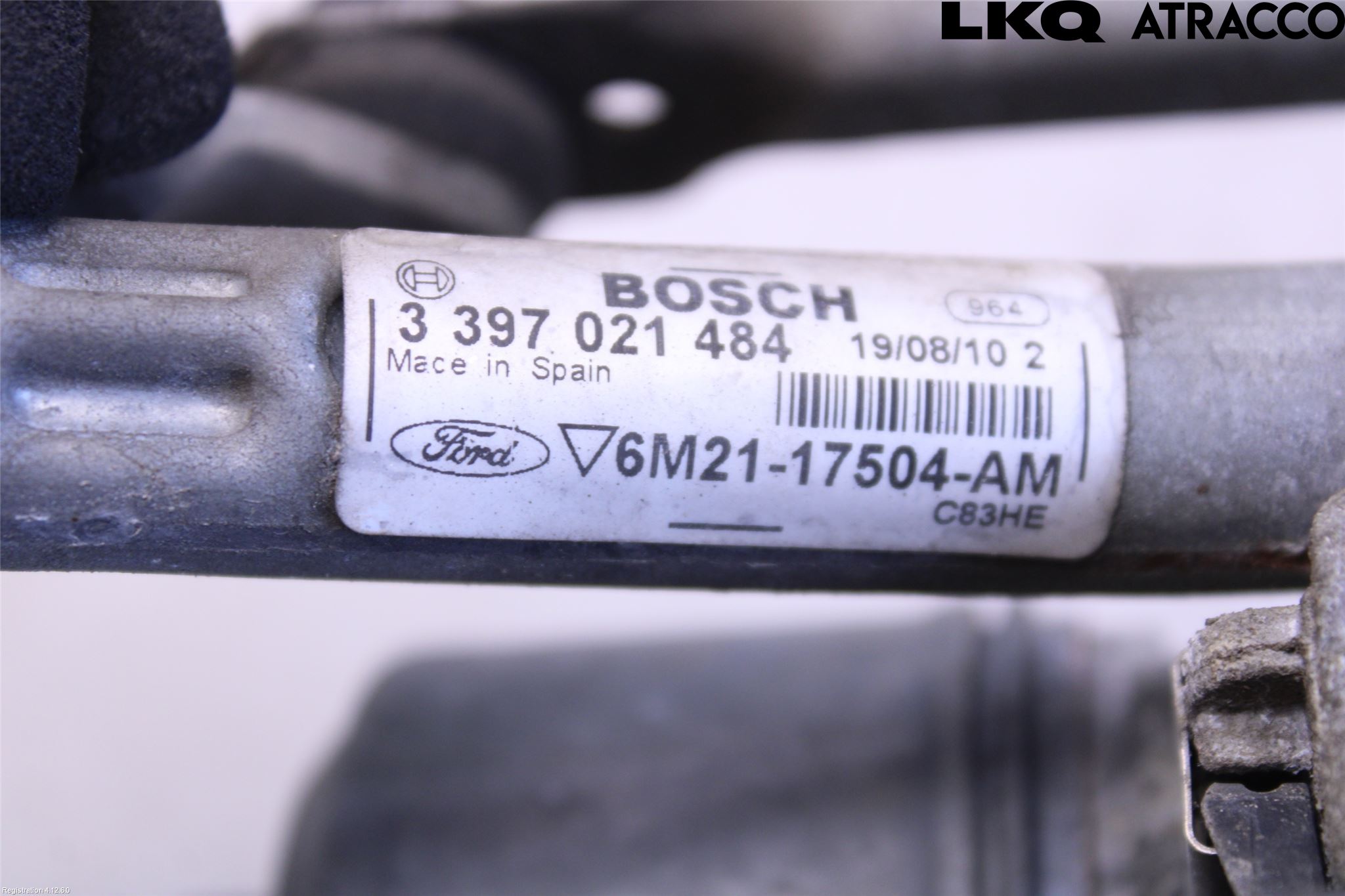 Ford S-MAX 06-15 Torkarmotor Vindruta